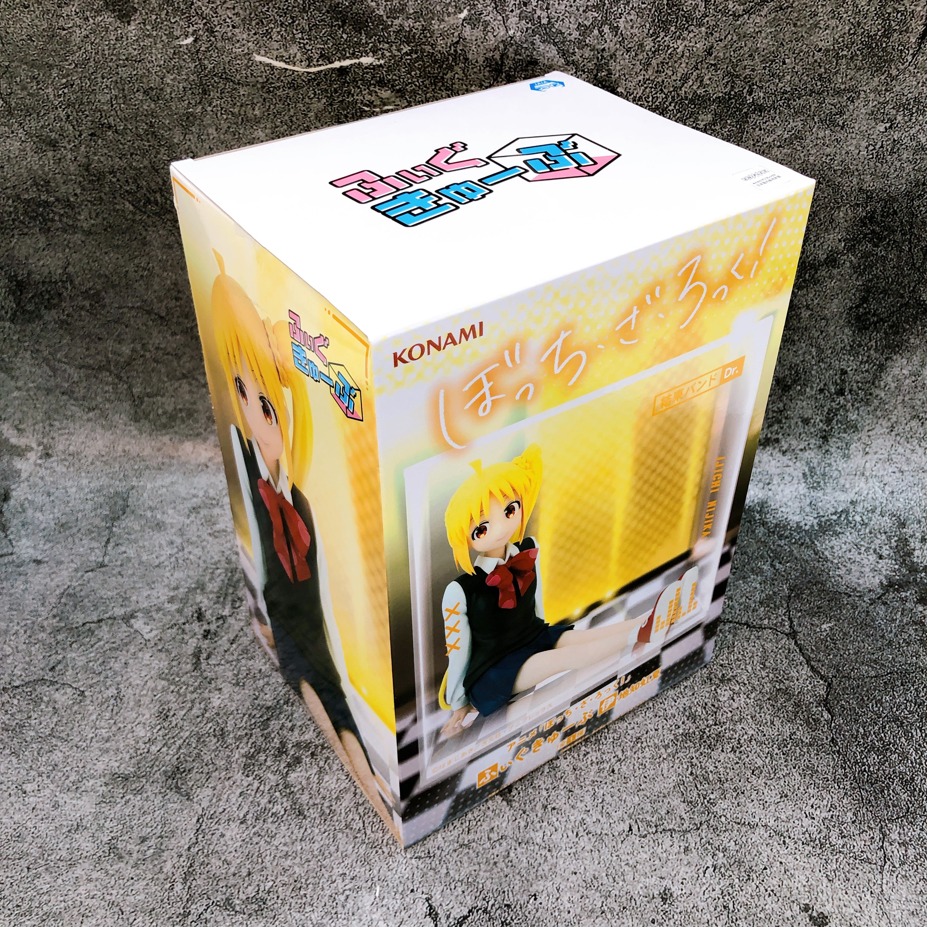 Bocchi the Rock! Nijika Ijichi Fig Cube Konami Japan AUTHENTIC FASTSHIP Sealed