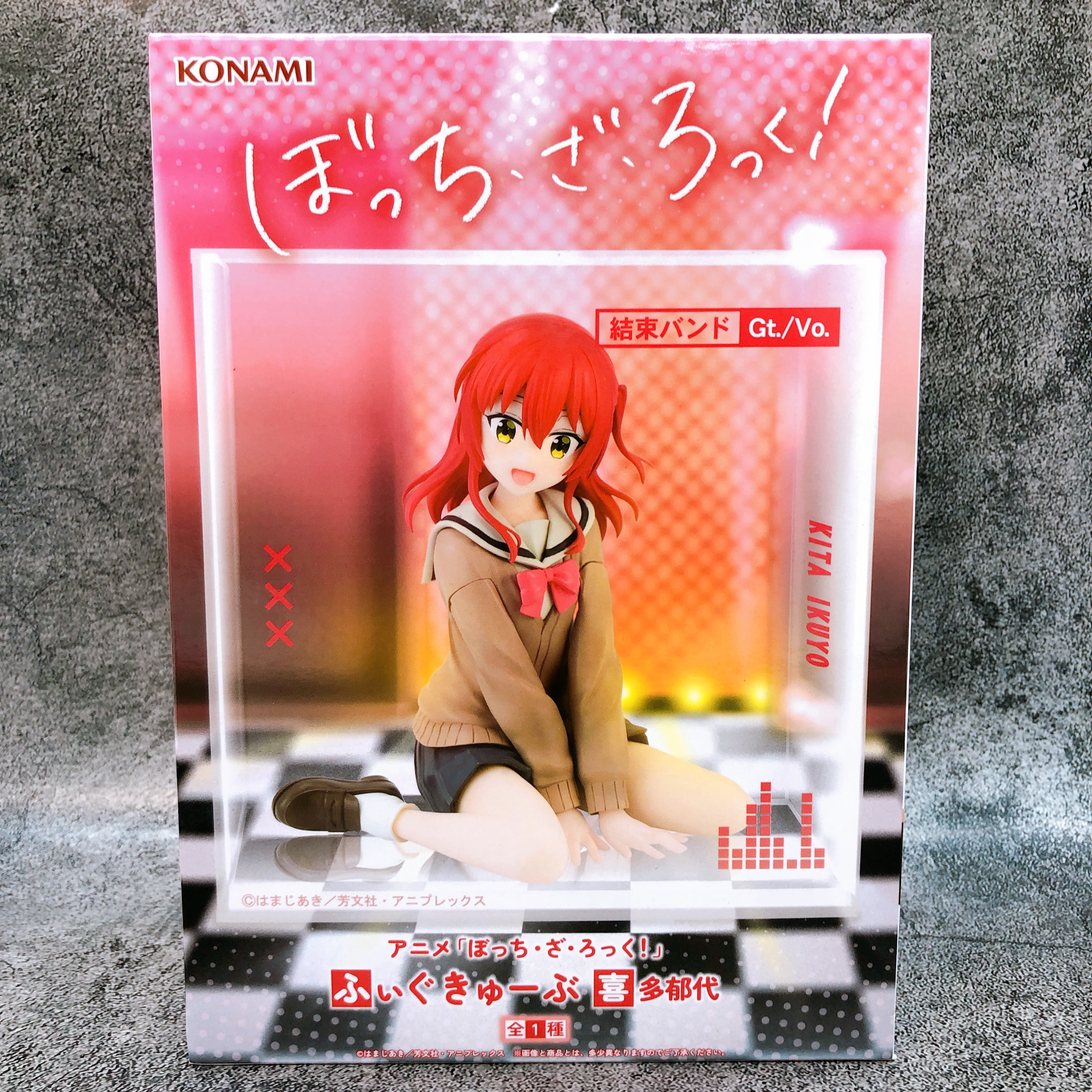 Bocchi the Rock! Ikuyo Kita Fig Cube Konami Japan AUTHENTIC FASTSHIP Sealed