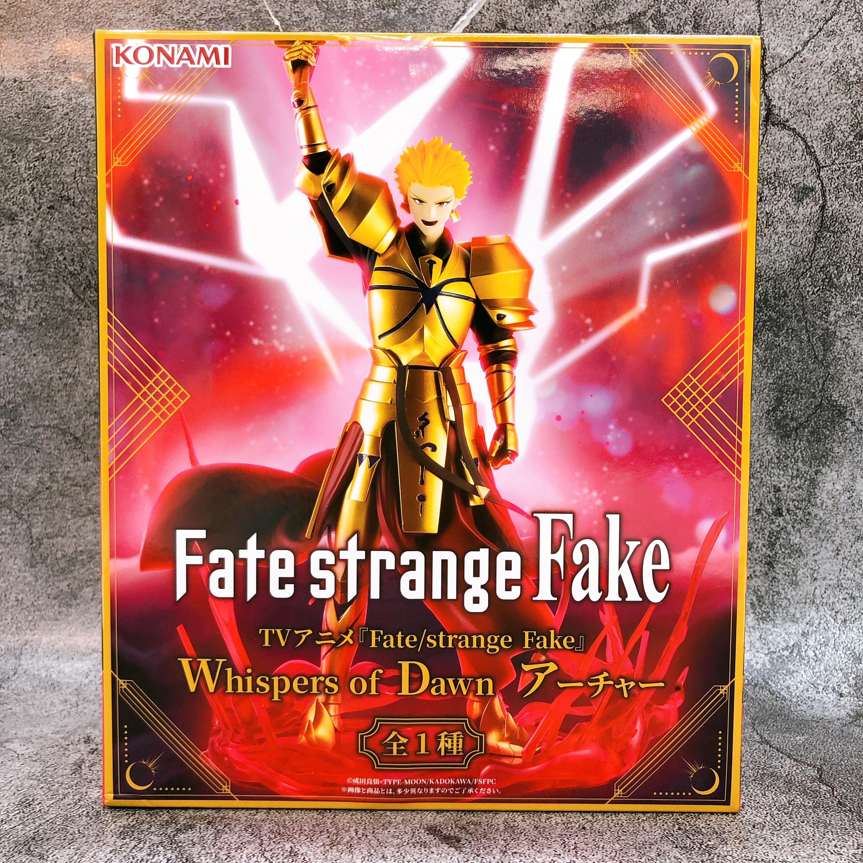 Fate/strange Fake Archer Whispers of Dawn Konami Japan AUTHENTIC FASTSHIP NEW