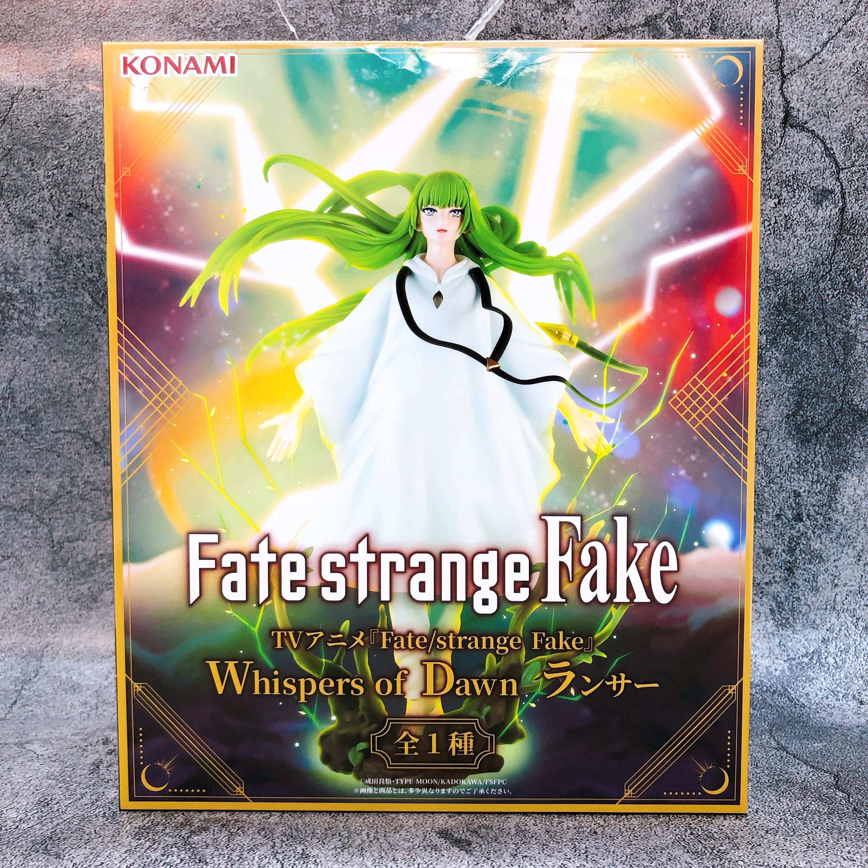 Fate/strange Fake Lancer Whispers of Dawn Konami Japan AUTHENTIC FASTSHIP NEW