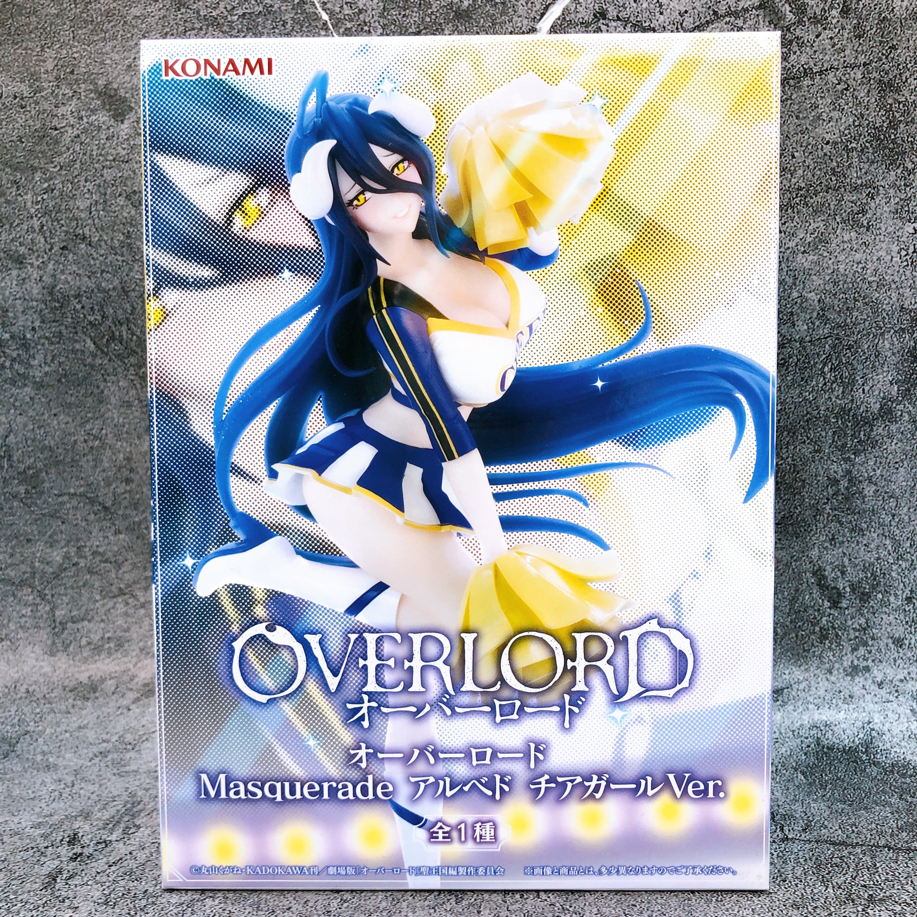 Overlord Albedo Cheerleader Ver. Masquerade Figure Konami Japan AUTHENTIC Sealed
