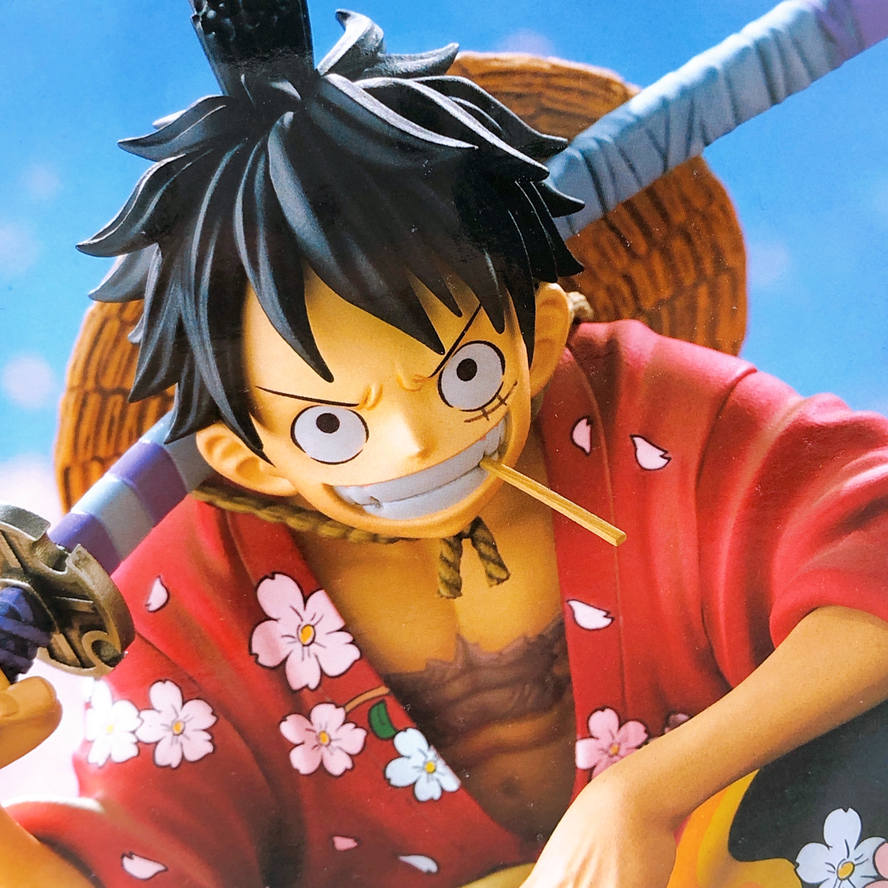One Piece SUPER MASTER STARS DIORAMA Monkey D. Luffy Wano Country BANDAI Japan
