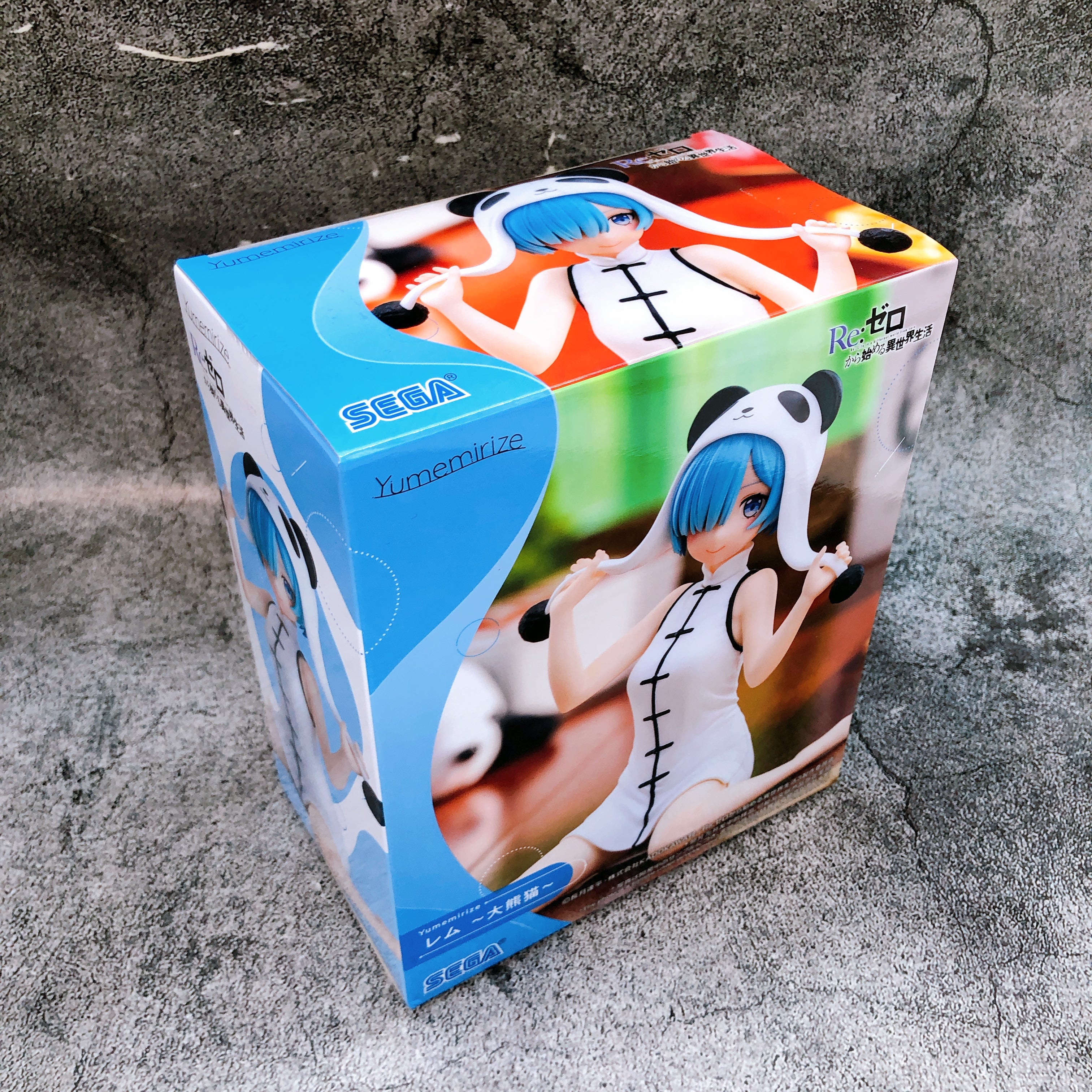 Re:Zero Rem Giant Panda Yumemirize Figure SEGA Japan AUTHENTIC FASTSHIP 15+