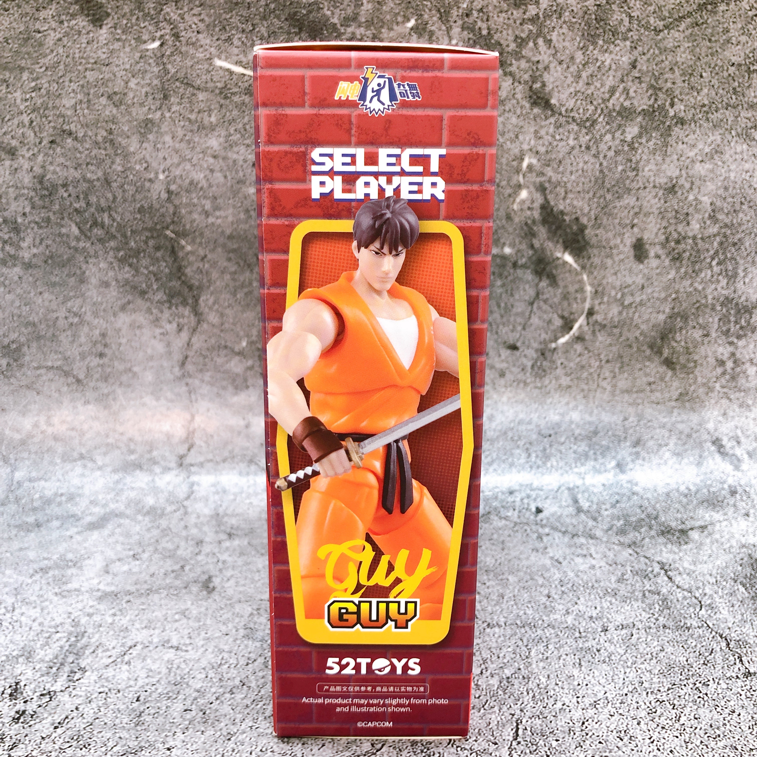 Final Fight Guy 3.75’ Series Action Figure 52TOYS AUTHENTIC FASTSHIP Sealed