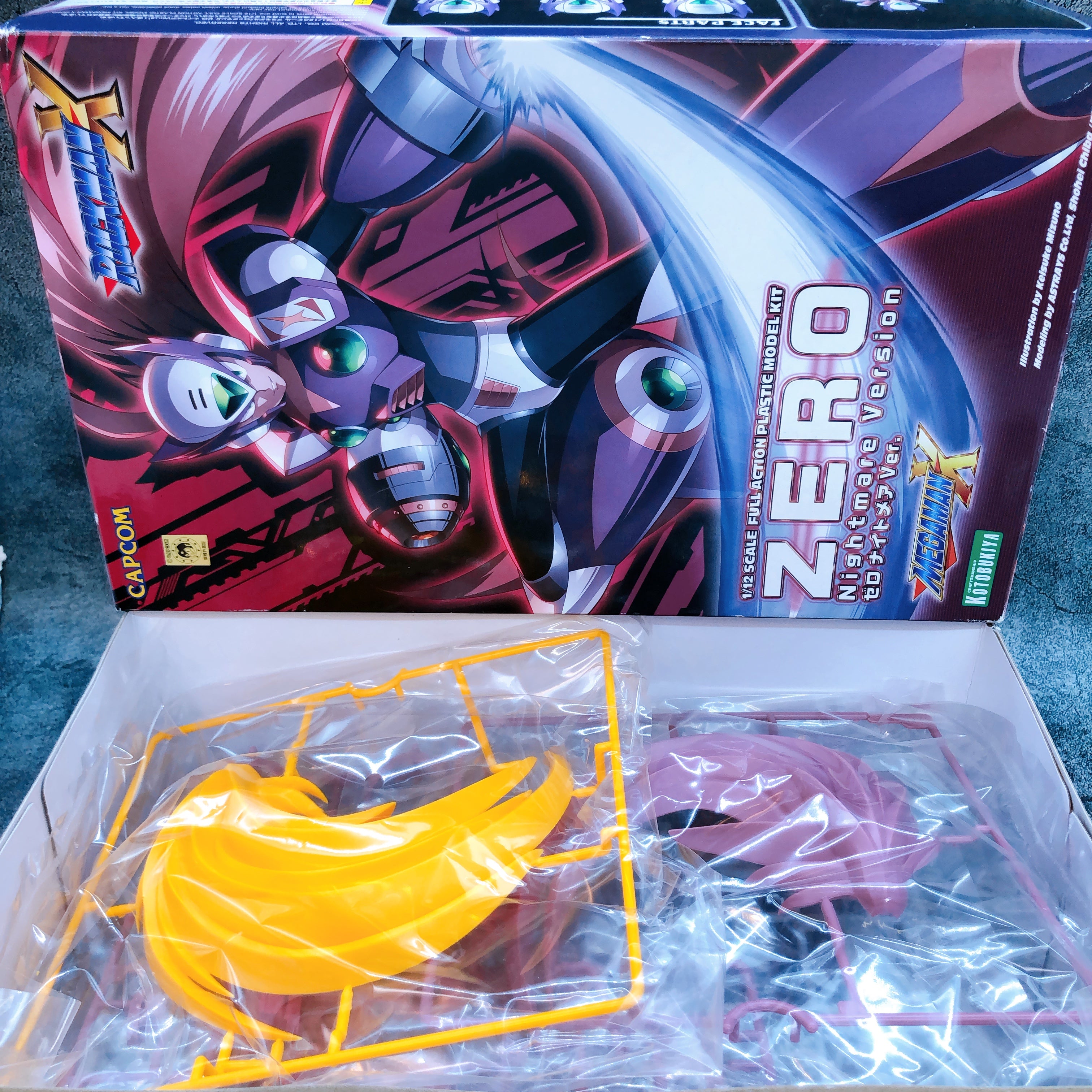 Mega Man X Zero Nightmare Ver. 1/12 Scale Limited Model Kit 15+ KOTOBUKIYA Japan