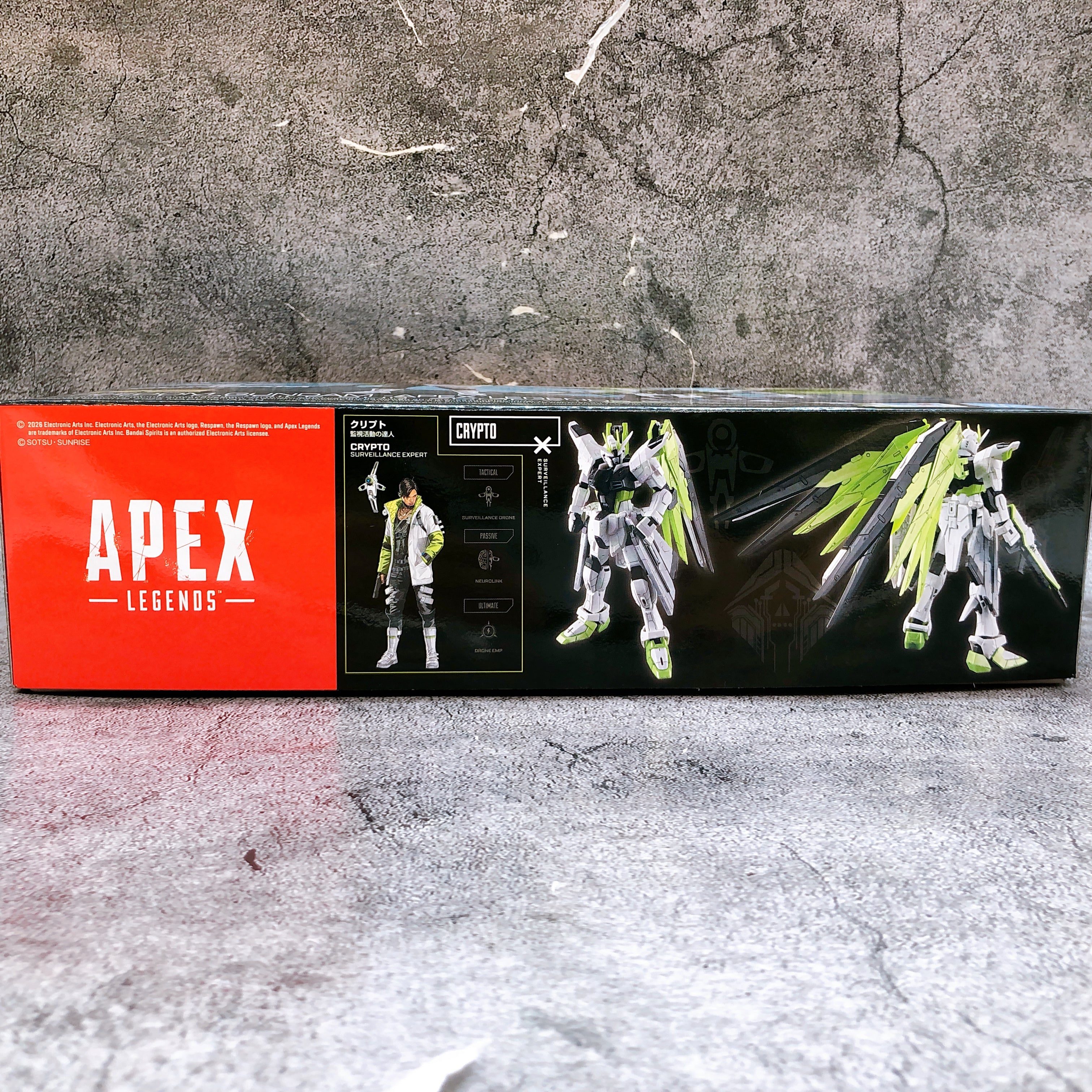 RG 1/144 Freedom Gundam APEX LEGENDS Crypto Ver Kit 15+ Premium Bandai Japan NEW