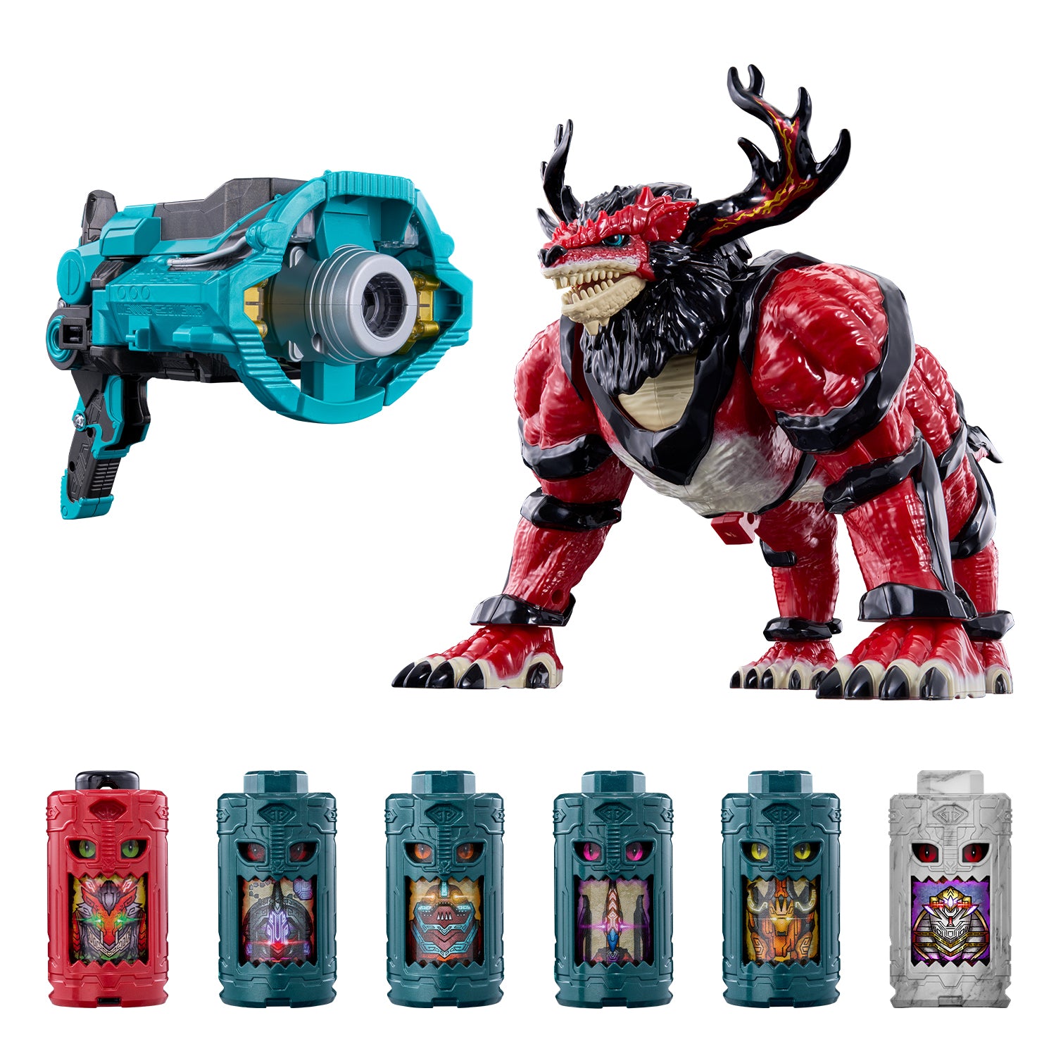 DX Kakuzyu Enkaku & Omegahorn Egorgear Set Bandai Japan AUTHENTIC FASTSHIP NEW