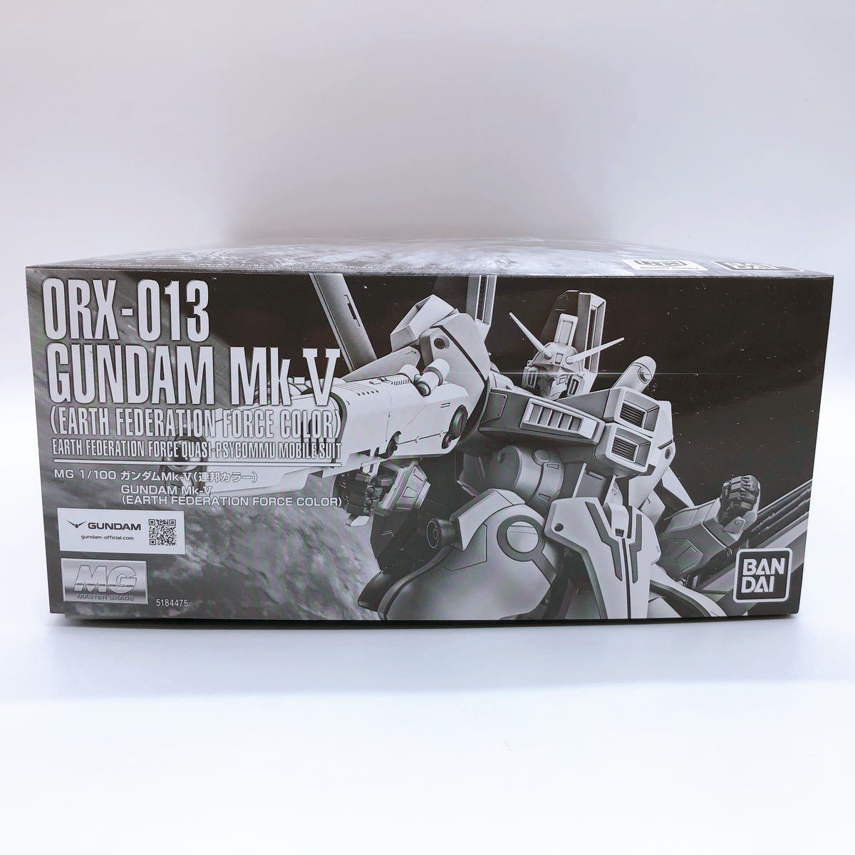 MG 1/100 Gundam Mk-V Earth Federation Force Color Model Kit 15+ Premium Bandai