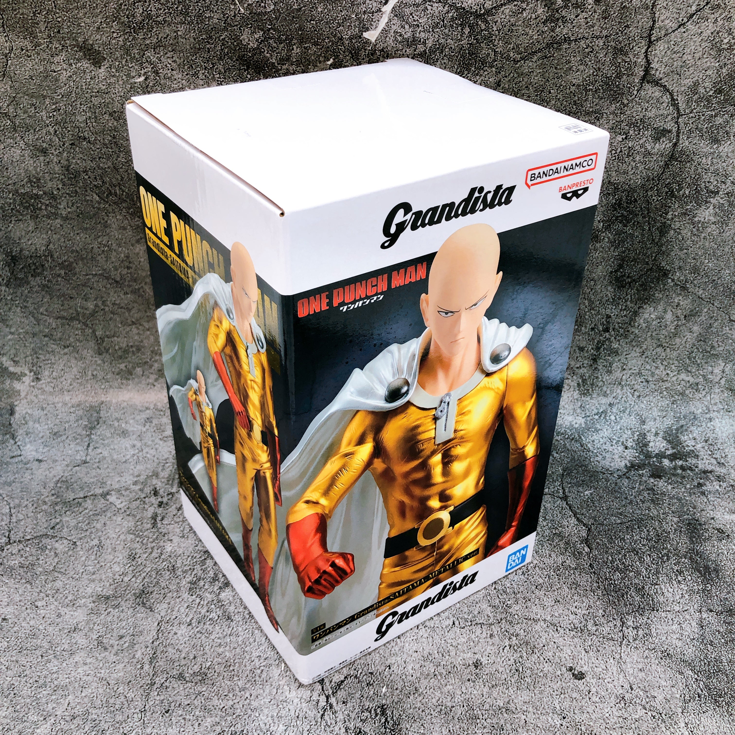 One Punch Man Saitama METALLIC ver. Grandista Figure BANPRESTO Japan AUTHENTIC