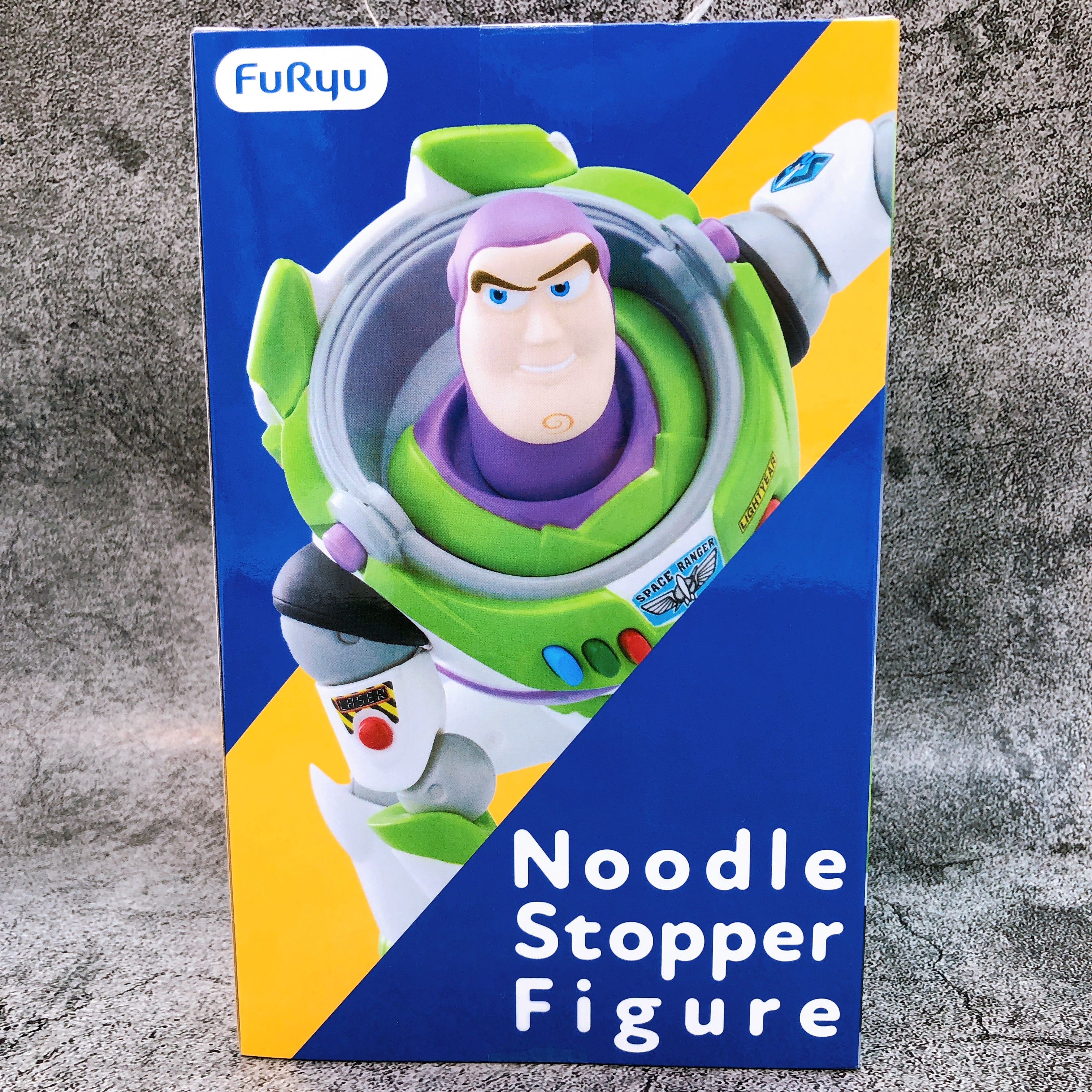 Toy Story Buzz Lightyear Noodle Stopper Figure FuRyu Japan AUTHENTIC Sealed 15+