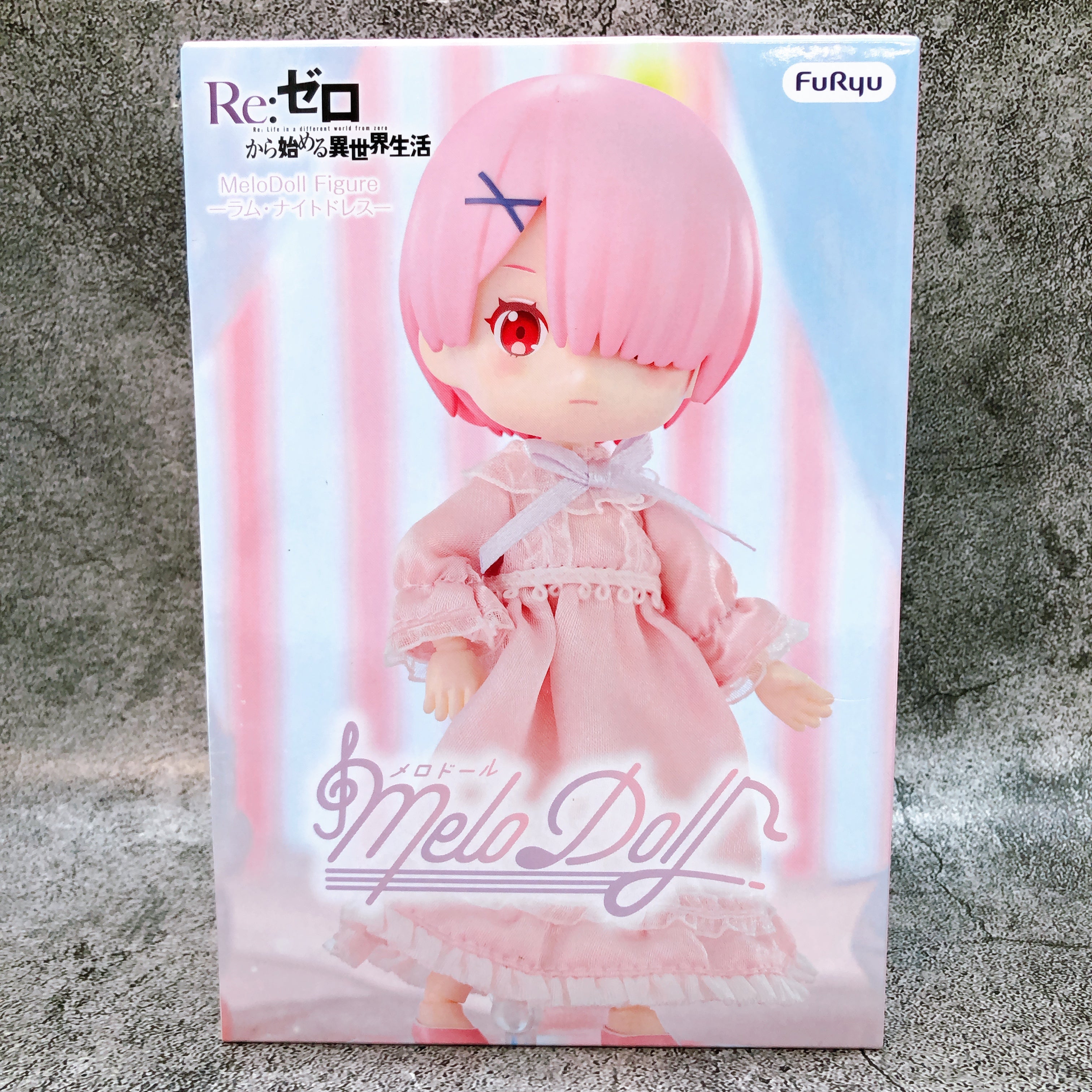 Re:Zero Ram Nightdress MeloDoll Figure FuRyu Japan AUTHENTIC FASTSHIP Sealed