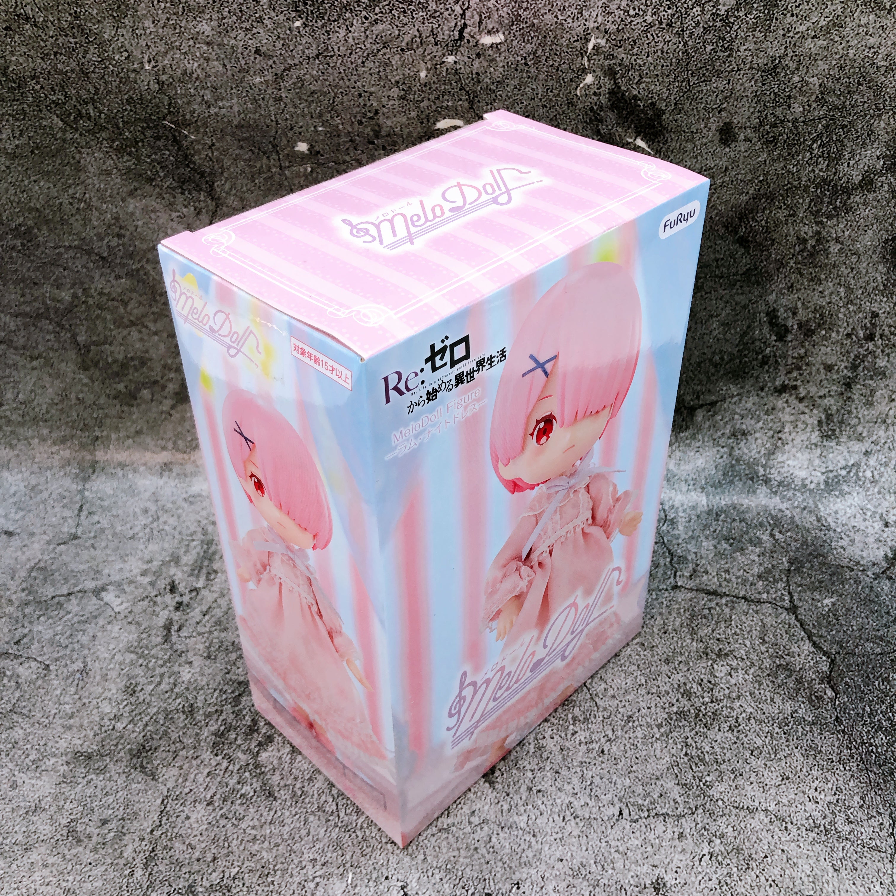 Re:Zero Ram Nightdress MeloDoll Figure FuRyu Japan AUTHENTIC FASTSHIP Sealed