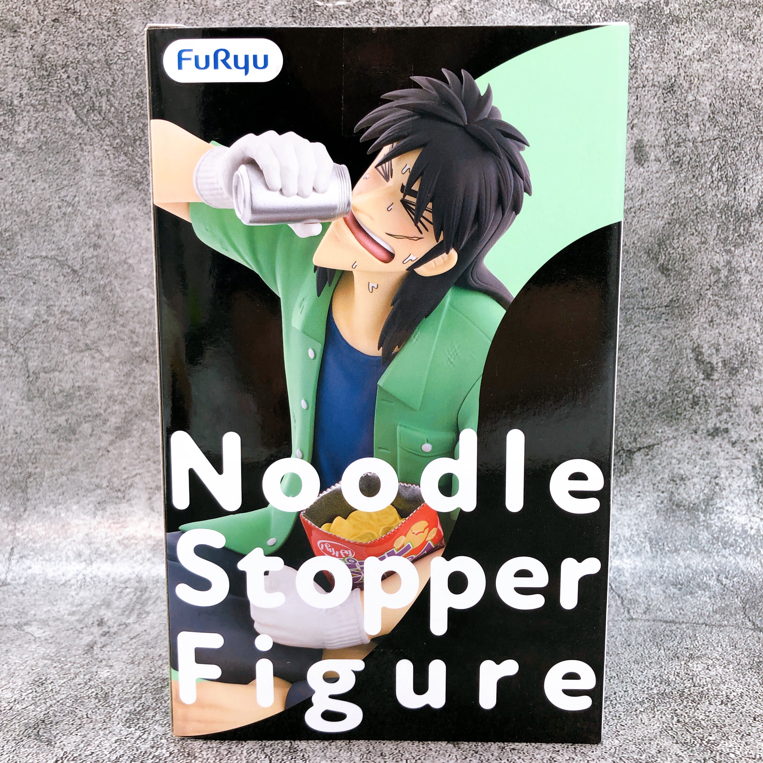Kaiji Series Kaiji Noodle Stopper Figure FuRyu Japan AUTHENTIC FASTSHIP 15+