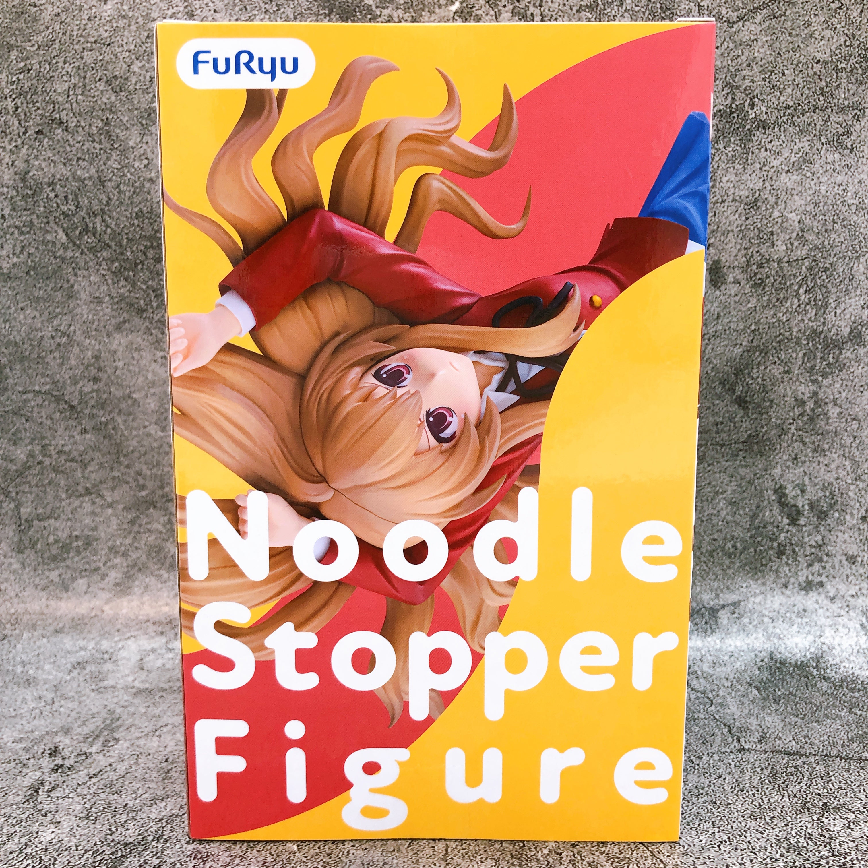 Toradora! Taiga Aisaka Noodle Stopper Figure FuRyu Japan AUTHENTIC FASTSHIP 15+