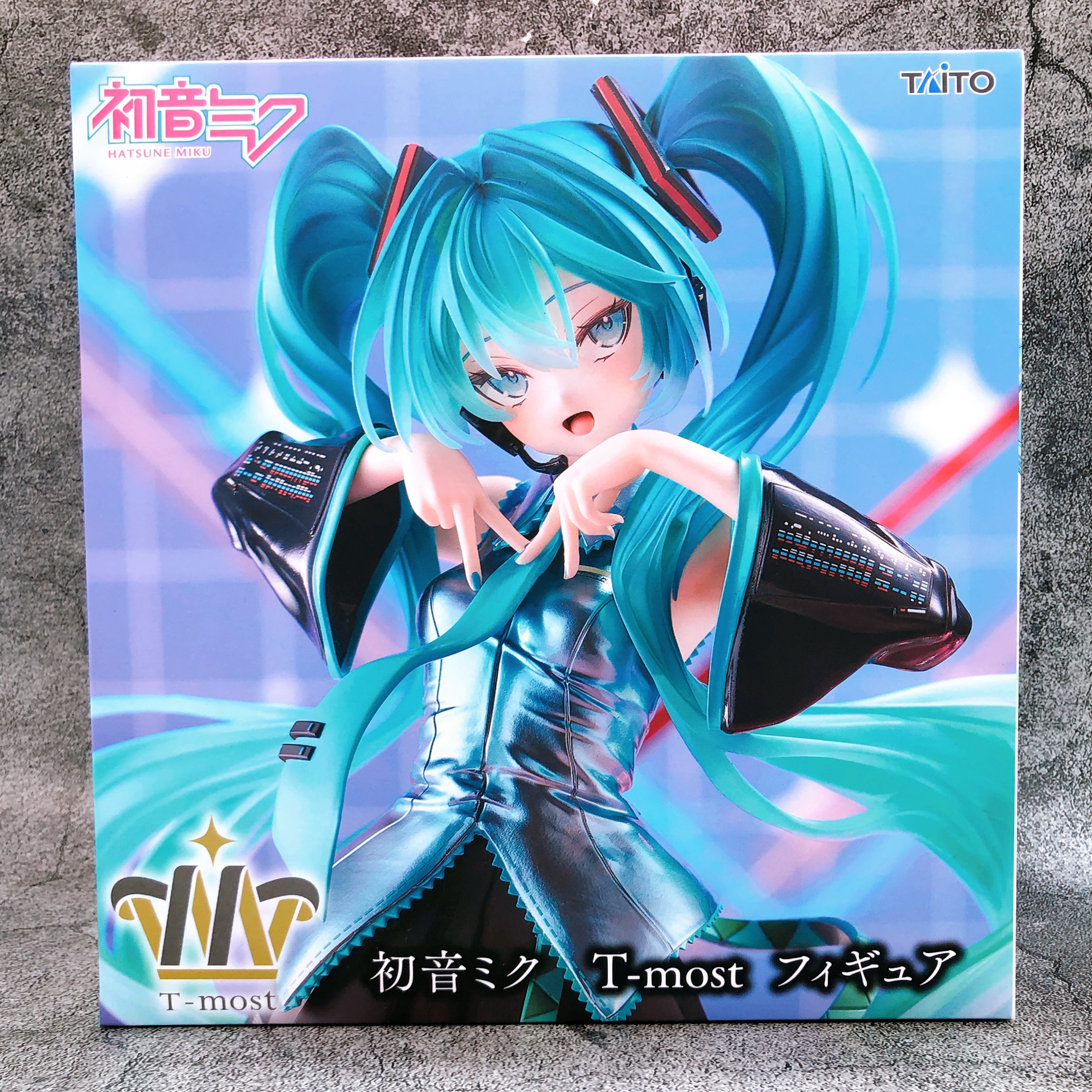 Hatsune Miku T-most Figure Taito Japan AUTHENTIC FASTSHIP Sealed NEW 15+