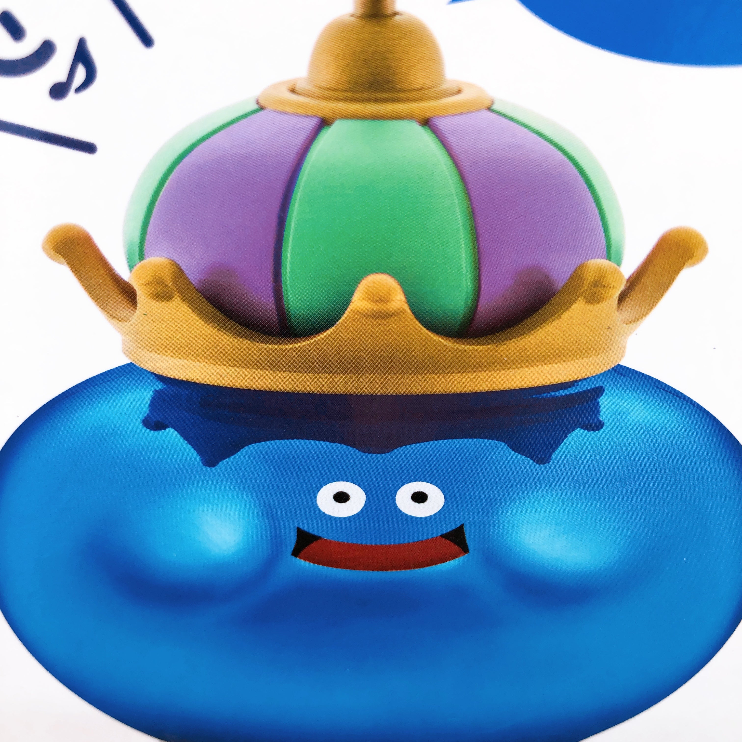 Dragon Quest AM King slime With bell Figure Taito Japan AUTHENTIC FASTSHIP NEW