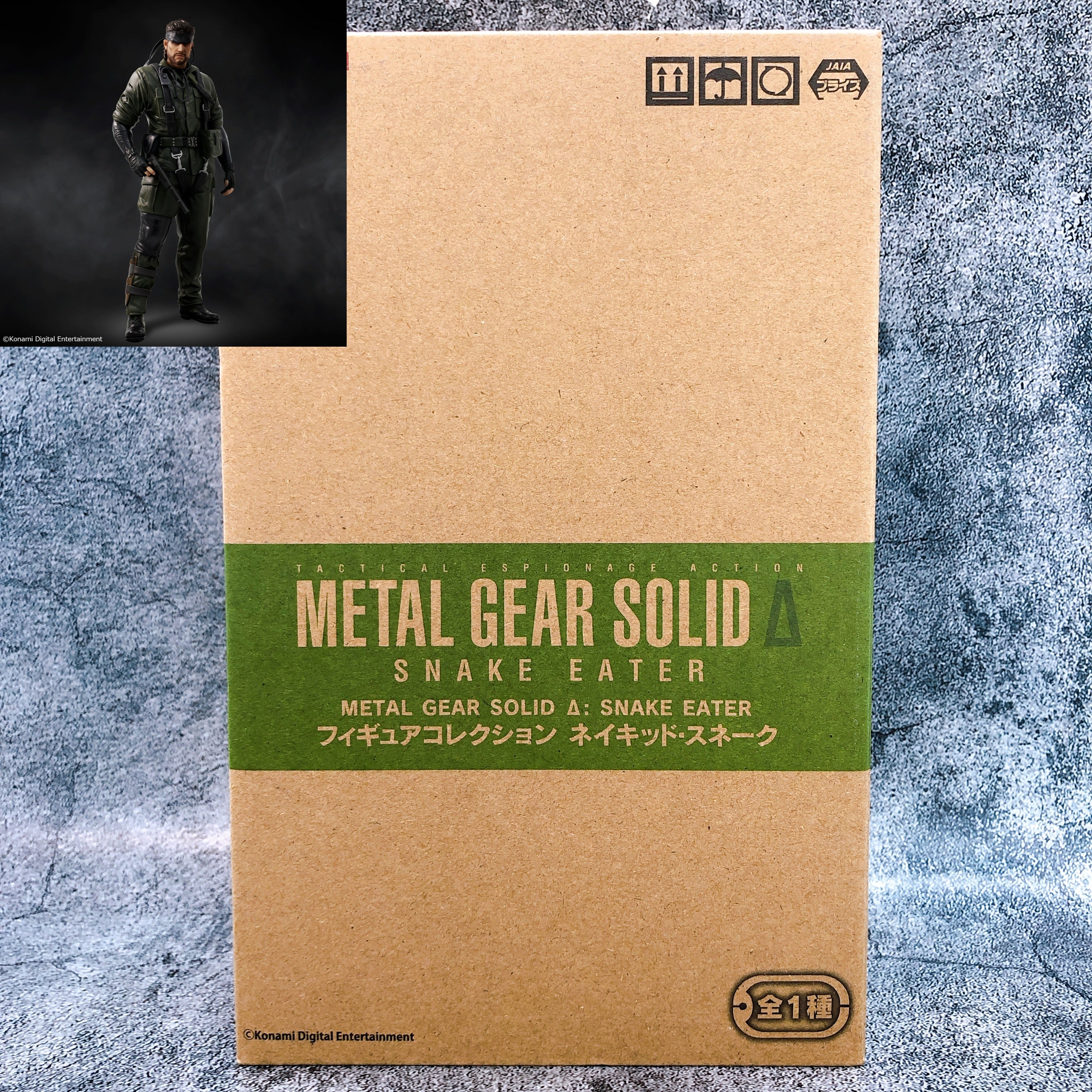 METAL GEAR SOLID Δ: SNAKE EATER Naked Snake Figure Collection Konami Japan