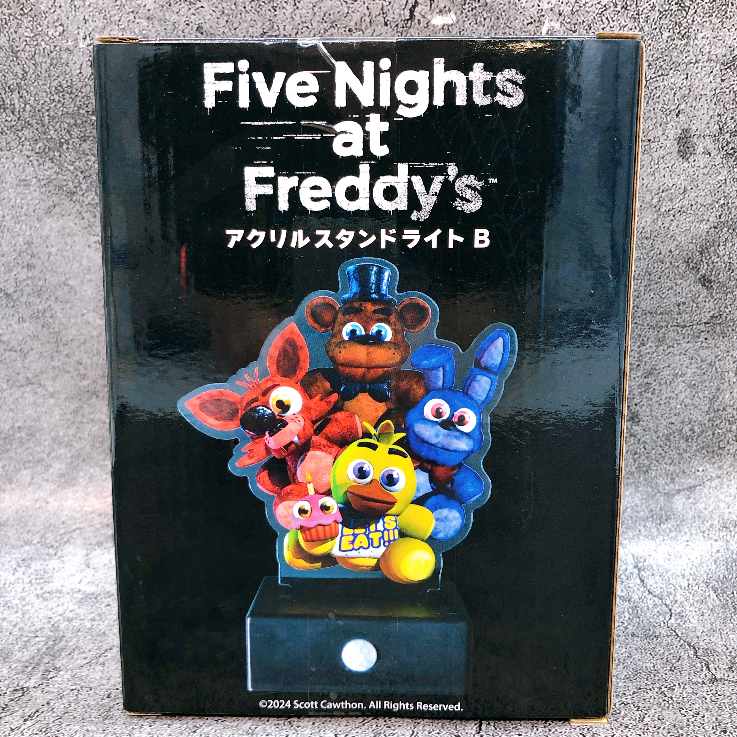 Five Nights at Fredady's Acrylic Stand Light (B) Nihon Auto Toy Japan AUTHENTIC