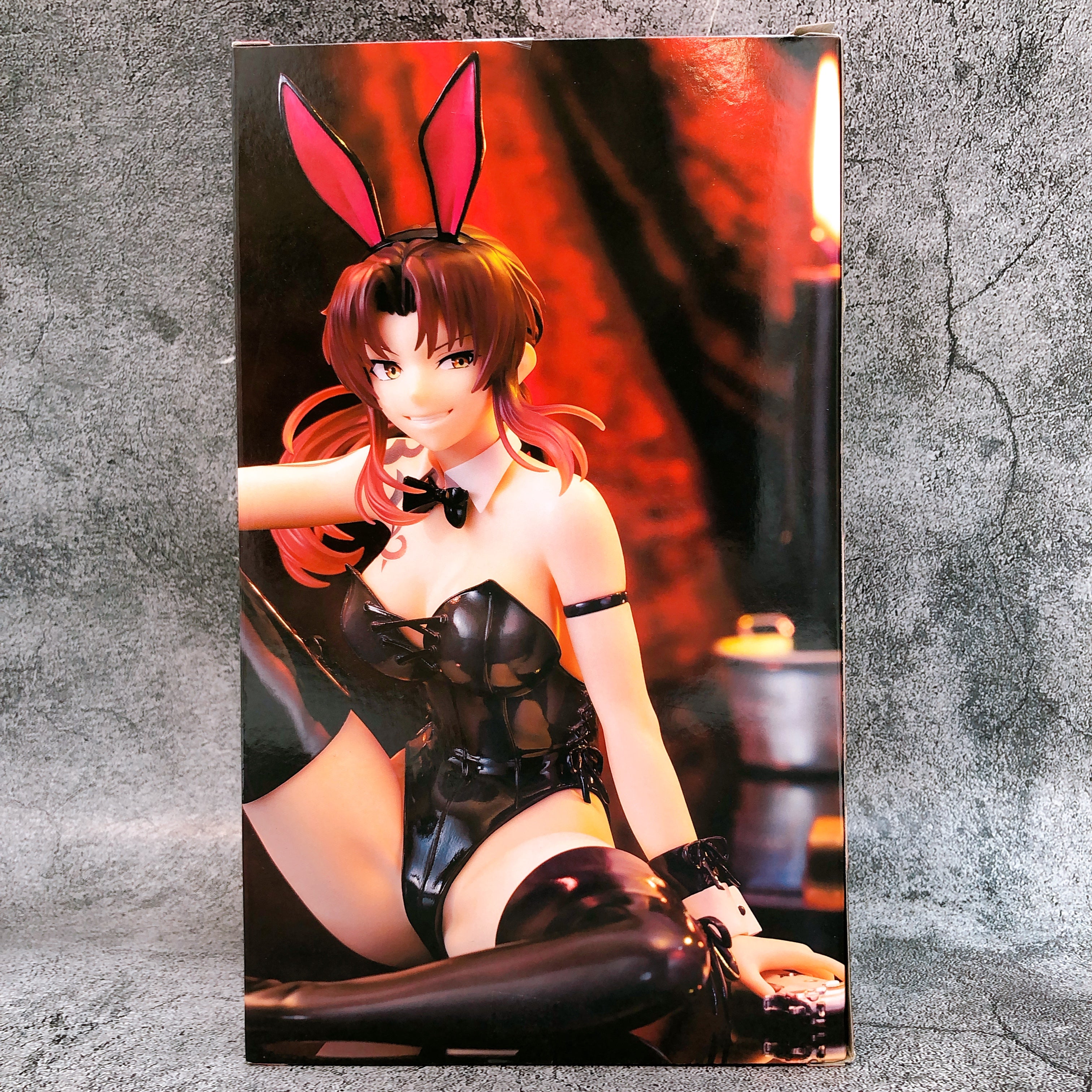 BLACK LAGOON Revy Bunny Ver. One Seventh Carat Figure System Service Japan 15+
