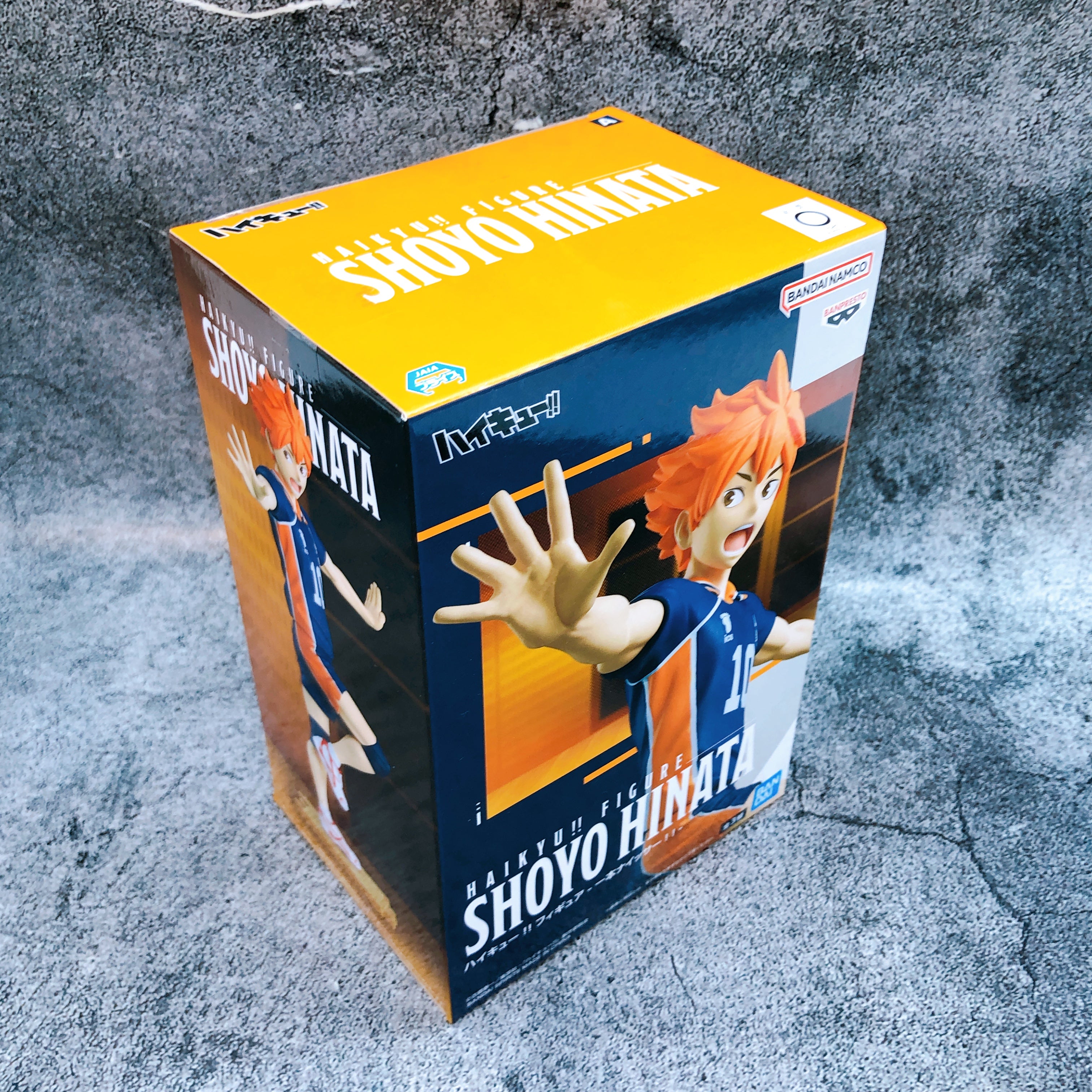 Haikyu!! Shoyo Hinata Figure Ippon Nice Serve!! BANPRESTO Japan AUTHENTIC Sealed