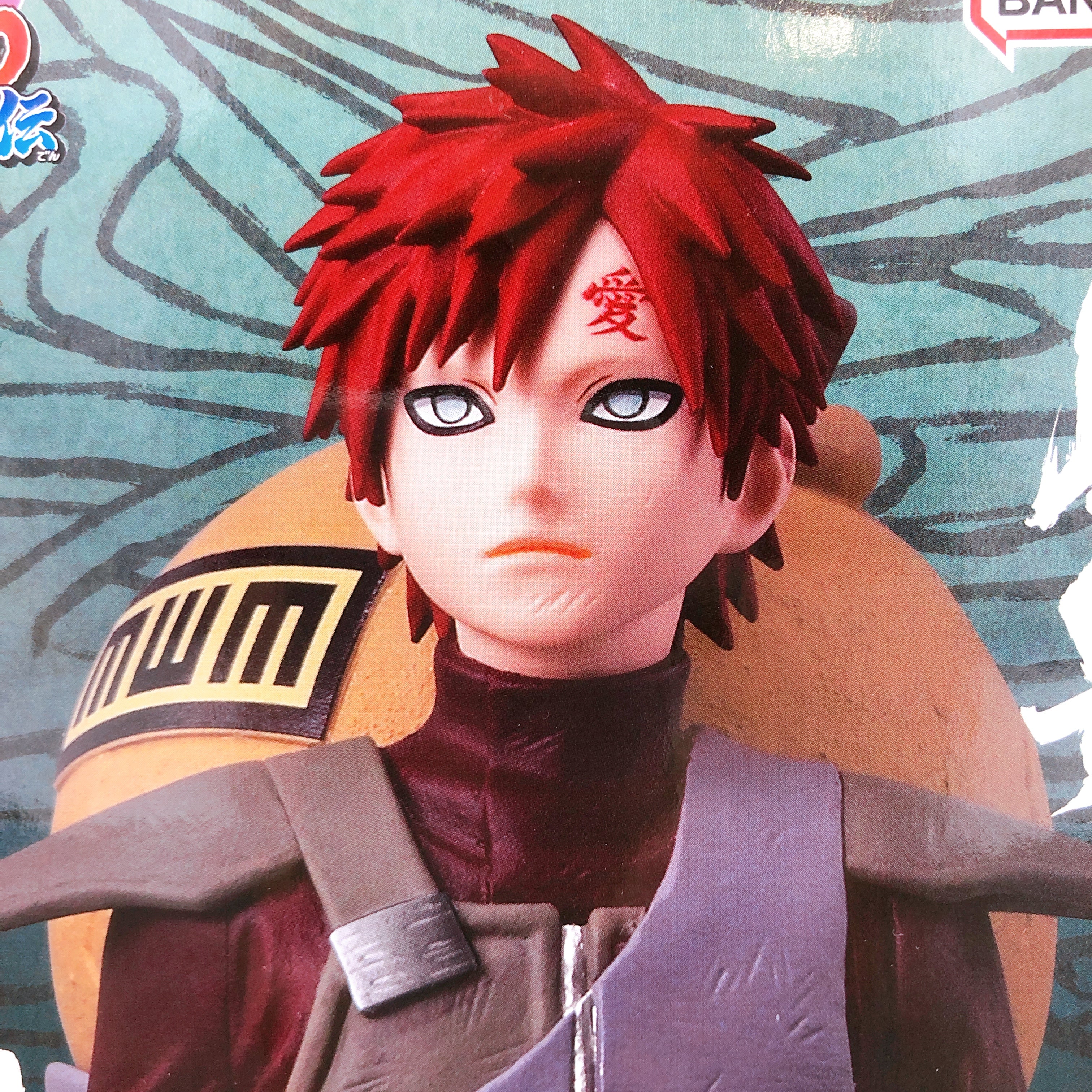 Naruto Shippuden Kazekage Gaara Figure BANPRESTO Japan AUTHENTIC FASTSHIP 15+