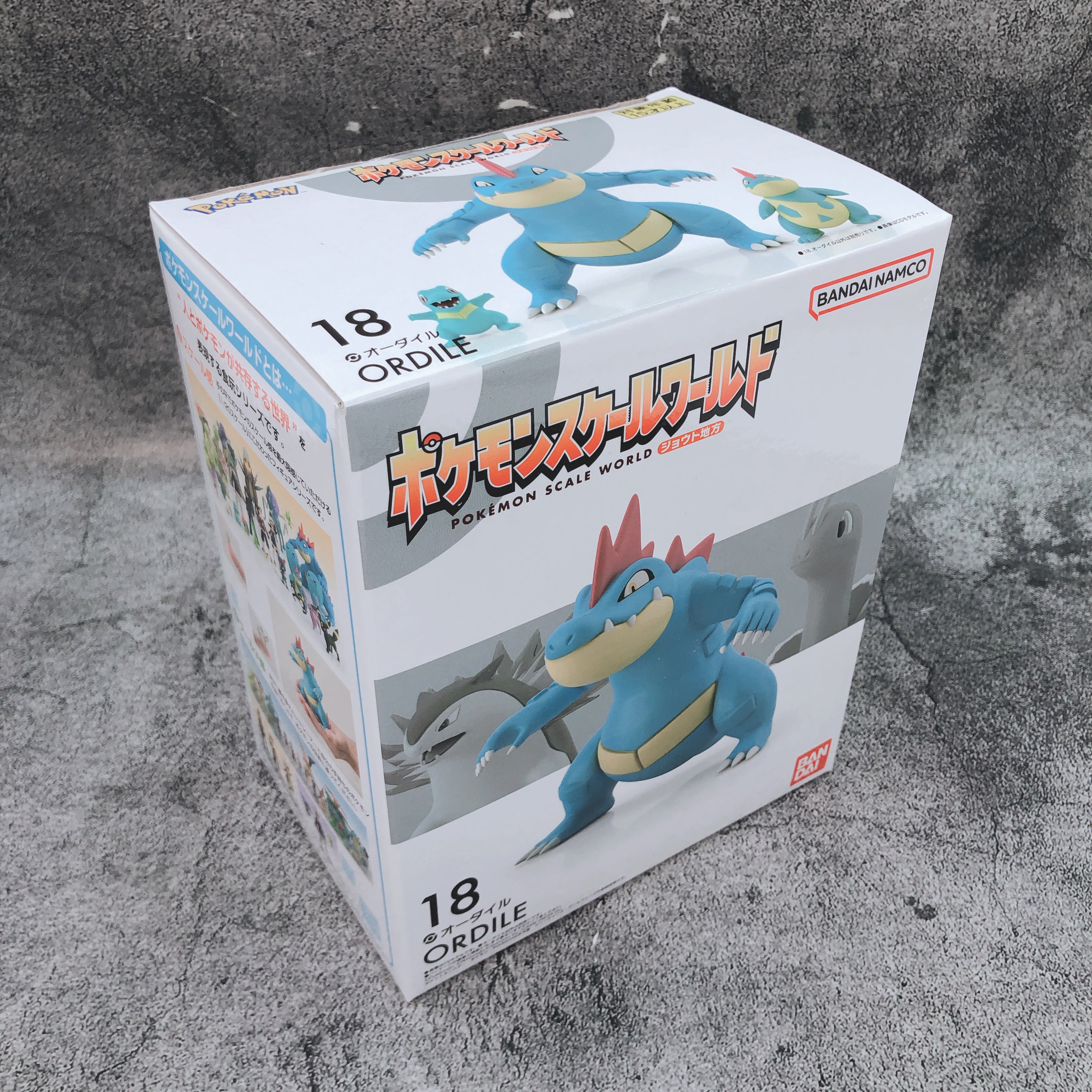 Pokemon Scale World Ordile Johto region 18 Bandai Japan AUTHENTIC FASTSHIP 15+