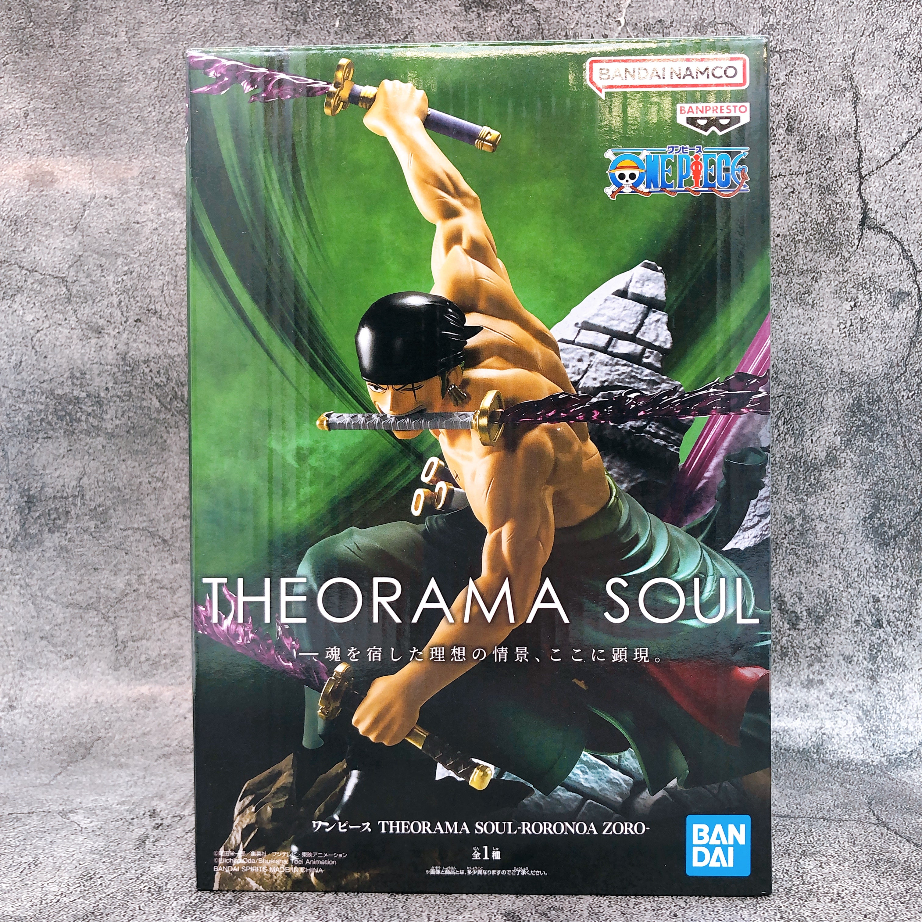 One Piece Roronoa Zoro THEORAMA SOUL RORONOA ZORO BANPRESTO Japan AUTH