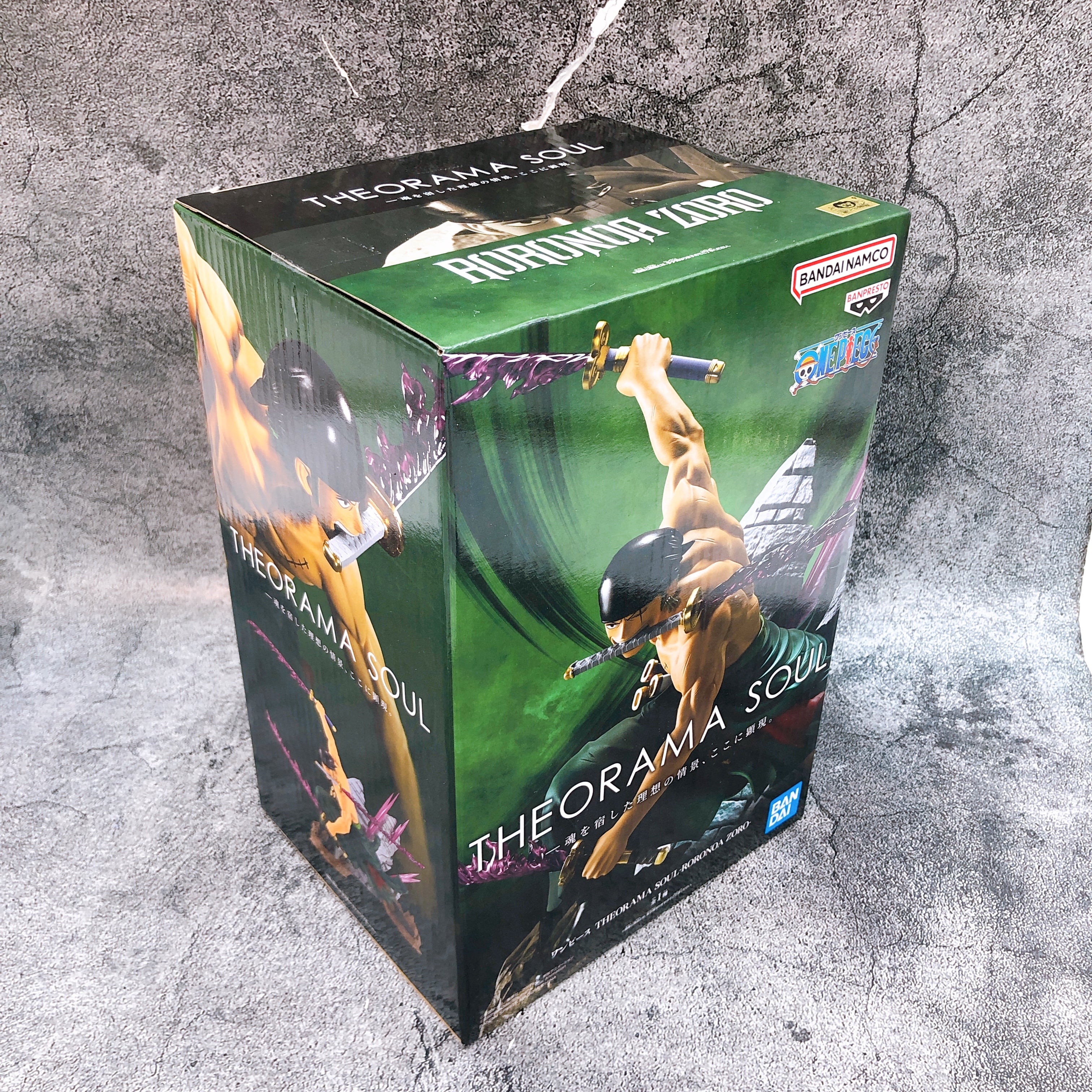 One Piece Roronoa Zoro THEORAMA SOUL RORONOA ZORO BANPRESTO Japan AUTHENTIC