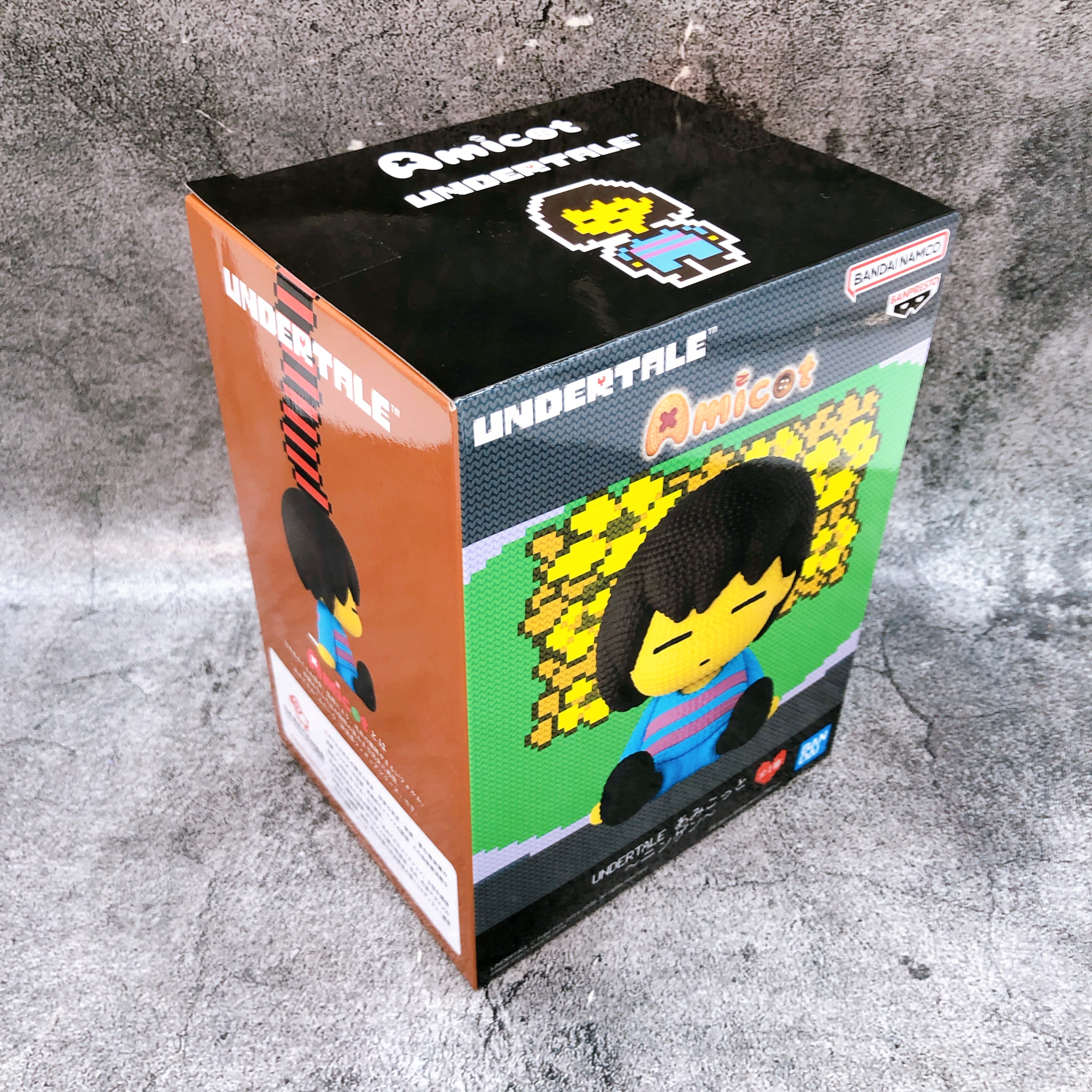 UNDERTALE Human Amicot Figure BANPRESTO Japan AUTHENTIC FASTSHIP Sealed 15+