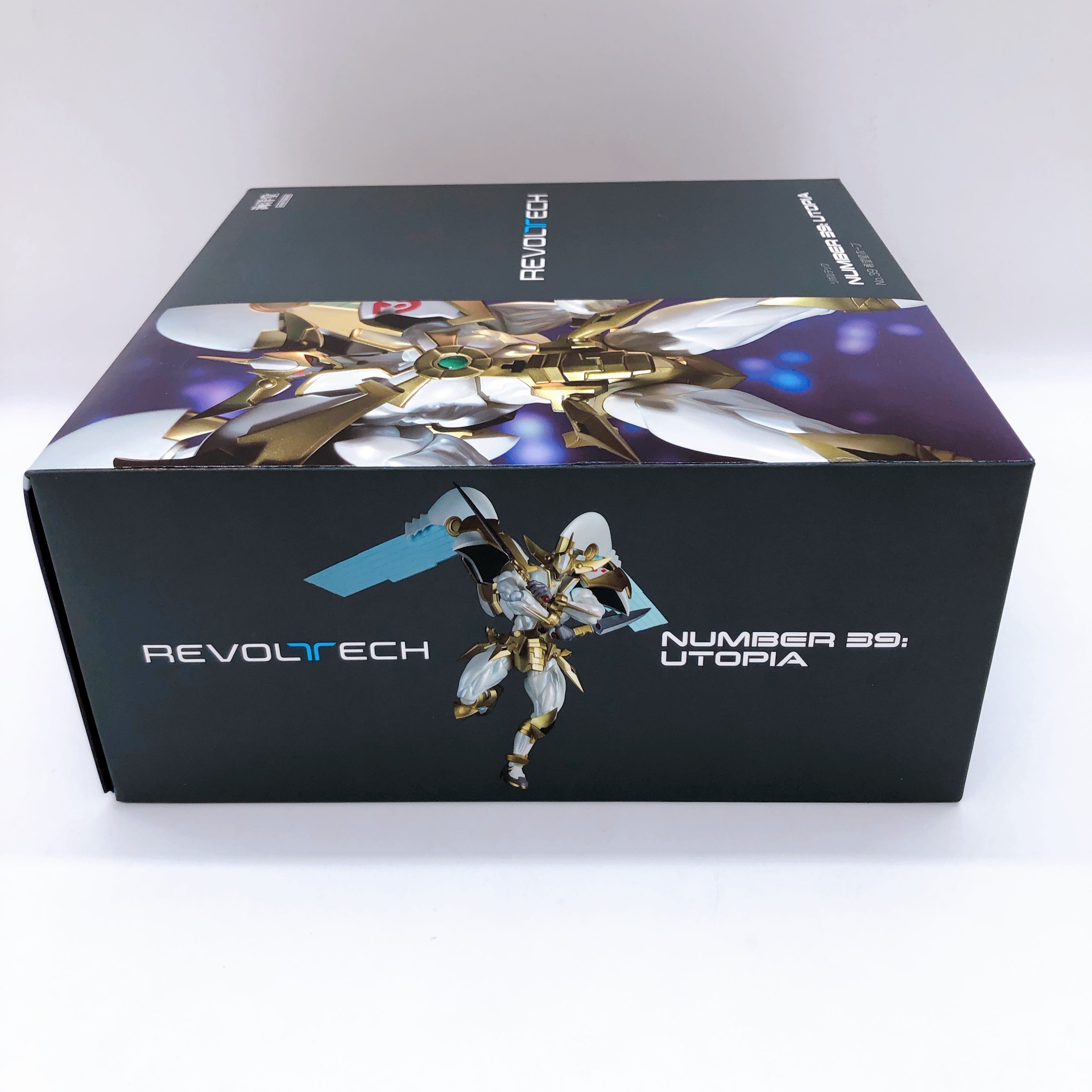 (w/Bonus) Yu-Gi-Oh! ZEXAL Revoltech Number 39: Utopia Figure Kaiyodo Japan 15+