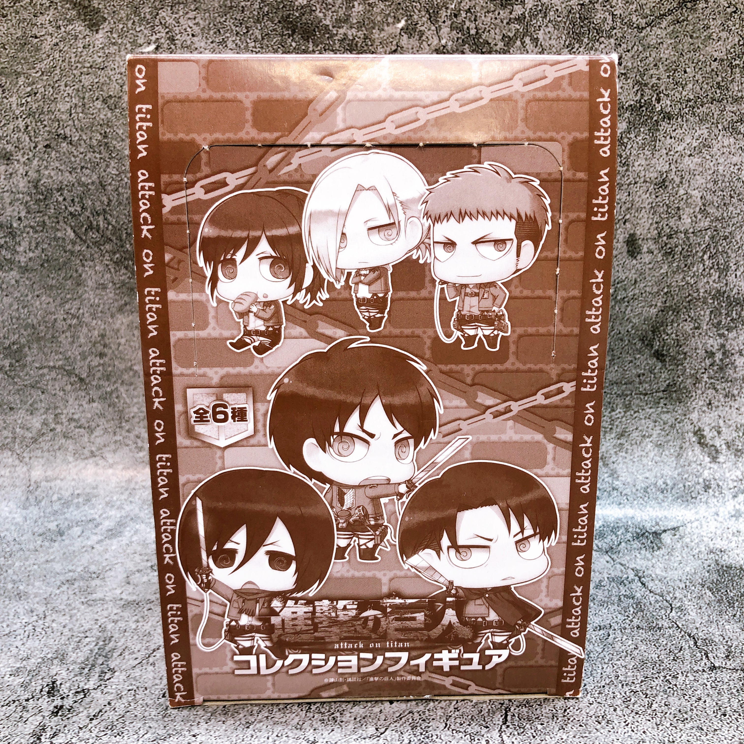 Attack on Titan Collection Figure Set of all 6 types KADOKAWA/MEDIA FACTORY 15+