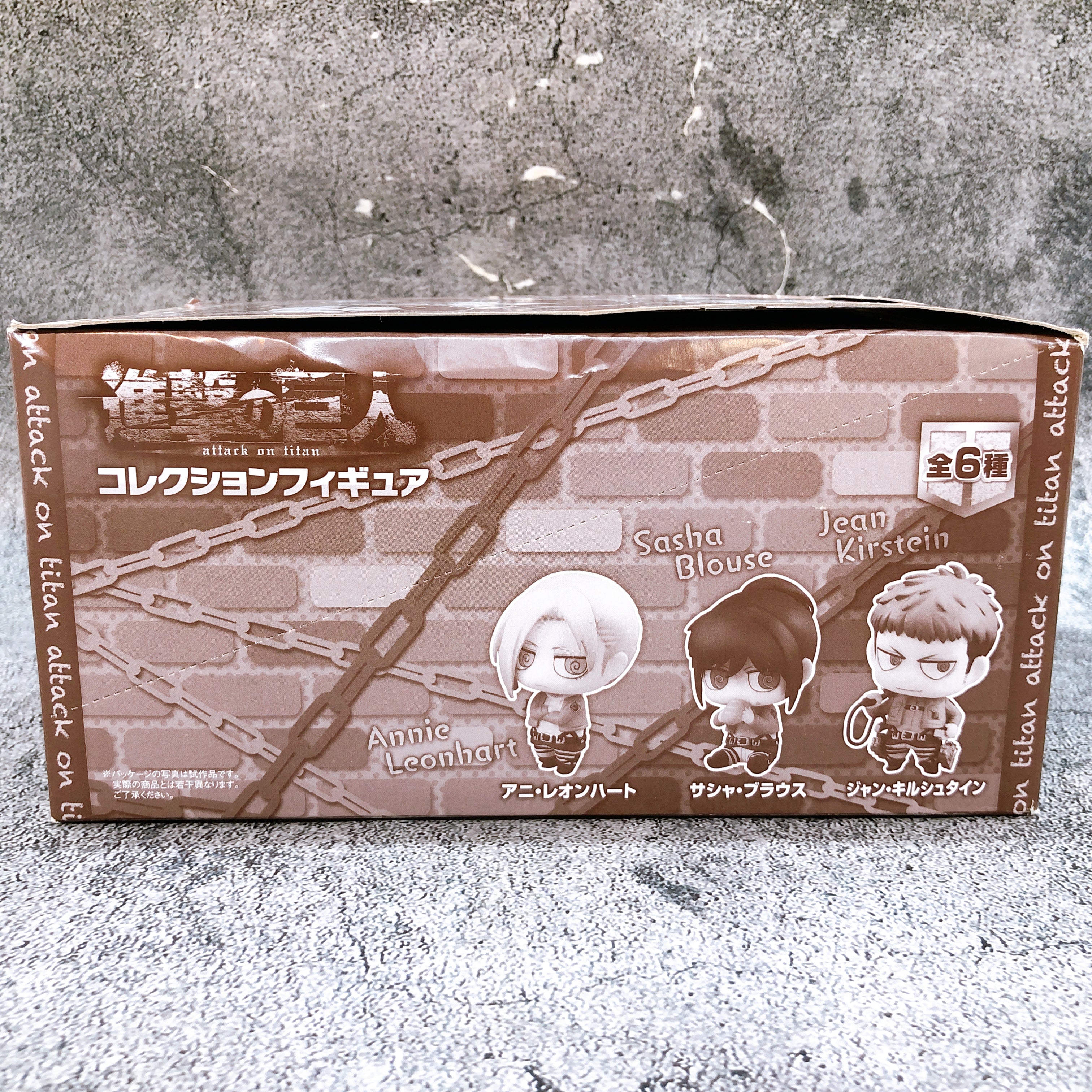 Attack on Titan Collection Figure Set of all 6 types KADOKAWA/MEDIA FACTORY 15+