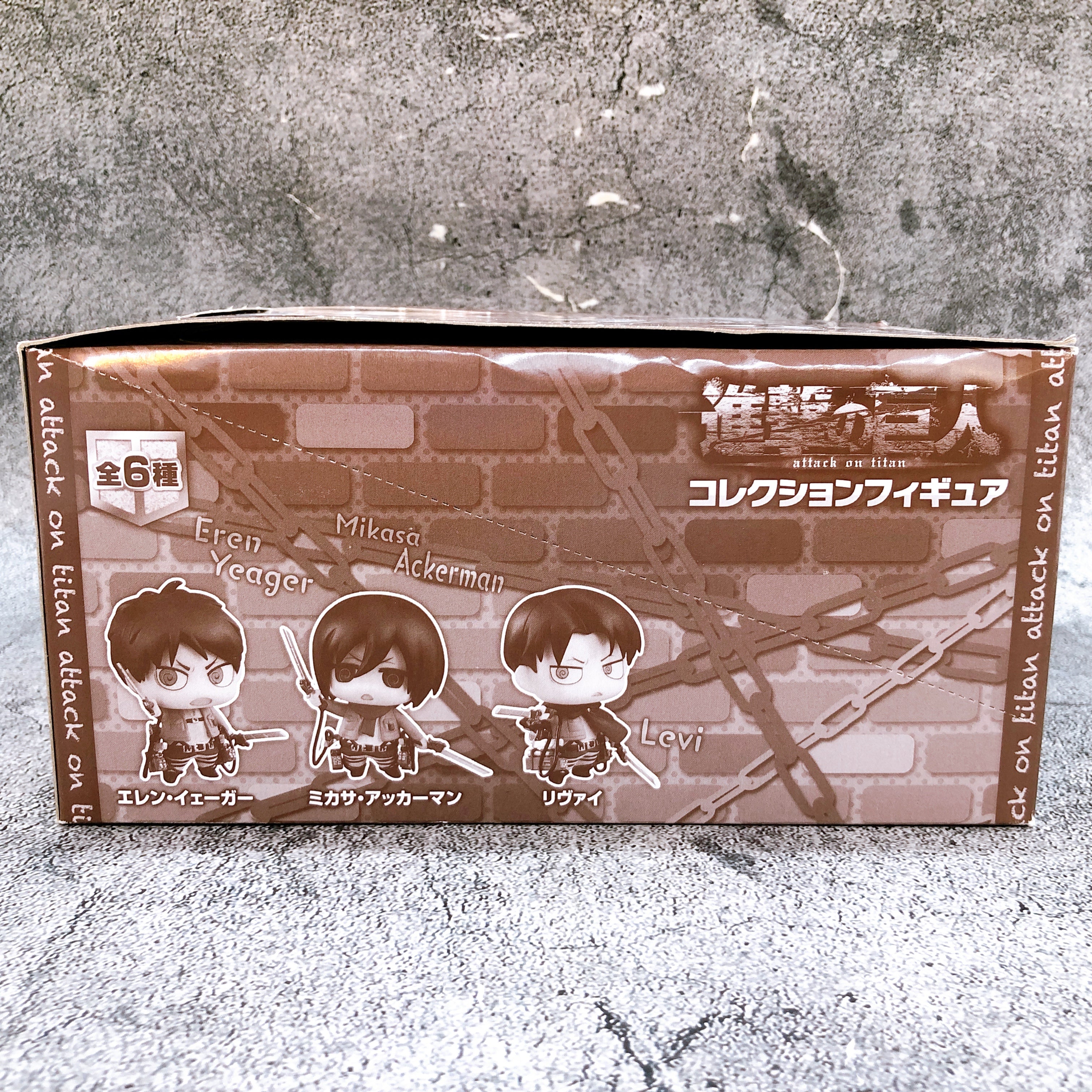 Attack on Titan Collection Figure Set of all 6 types KADOKAWA/MEDIA FACTORY 15+