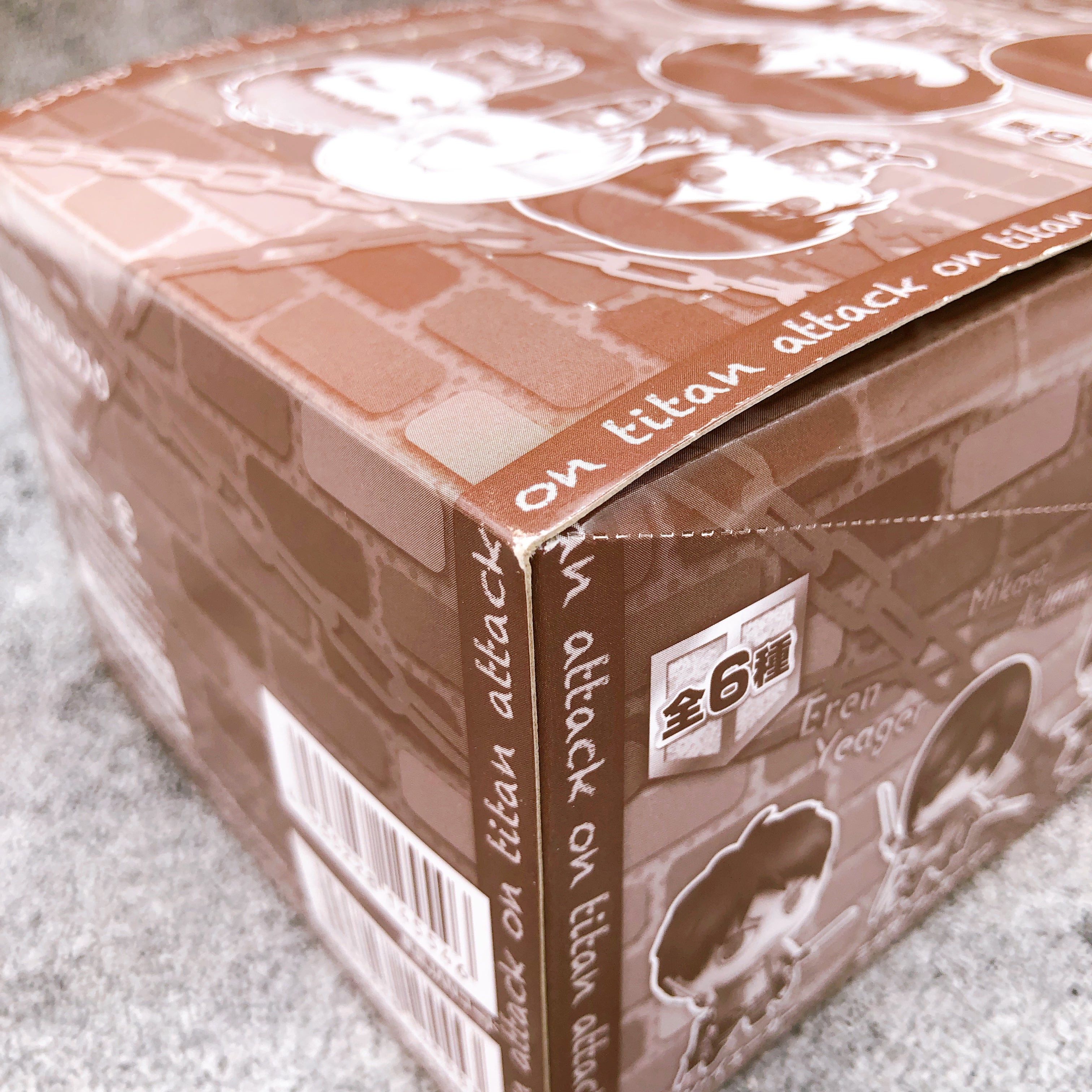 Attack on Titan Collection Figure Set of all 6 types KADOKAWA/MEDIA FACTORY 15+