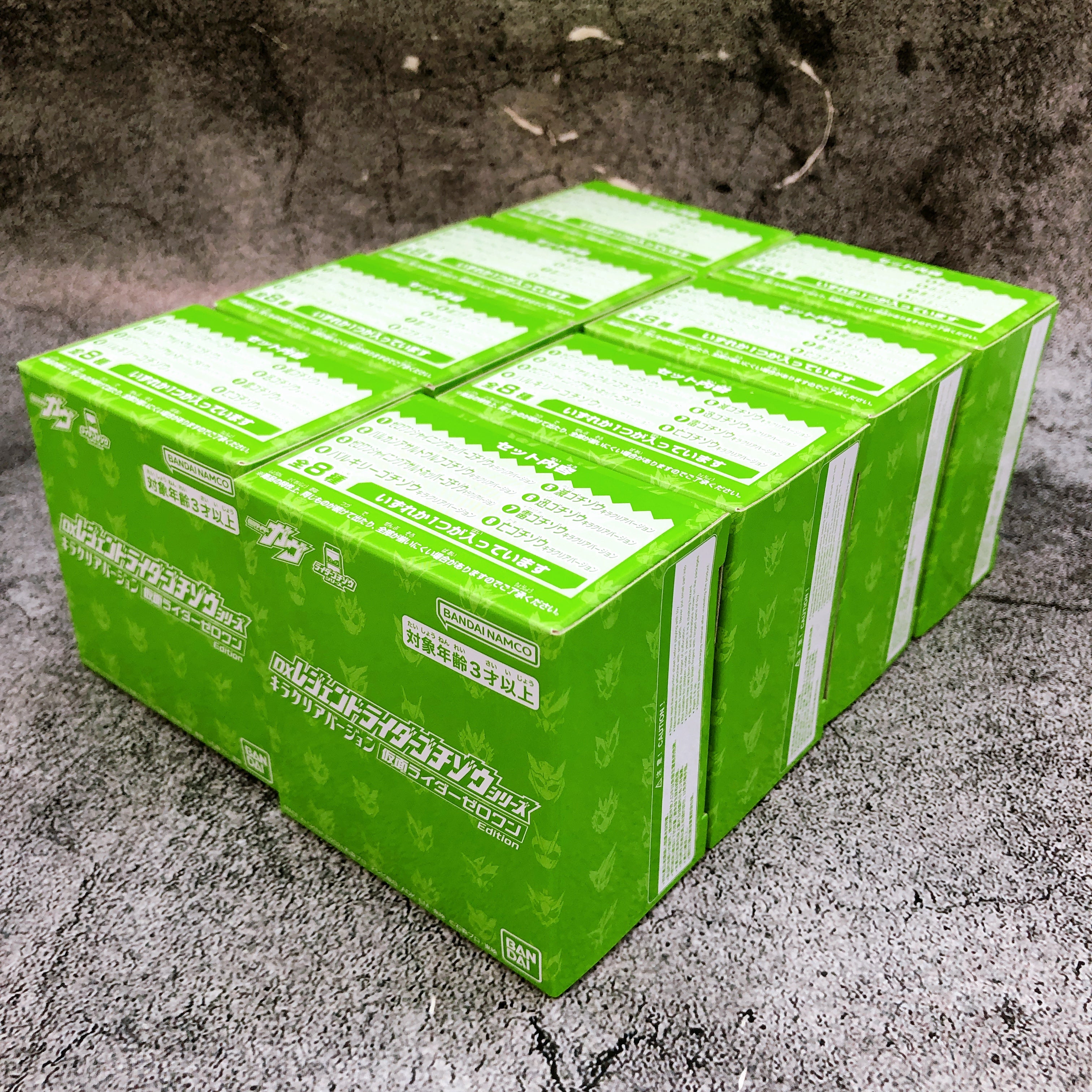 Kamen Rider DX Legend Rider Gochizo Kira Clear Ver Zero-One Edition Full Set 8