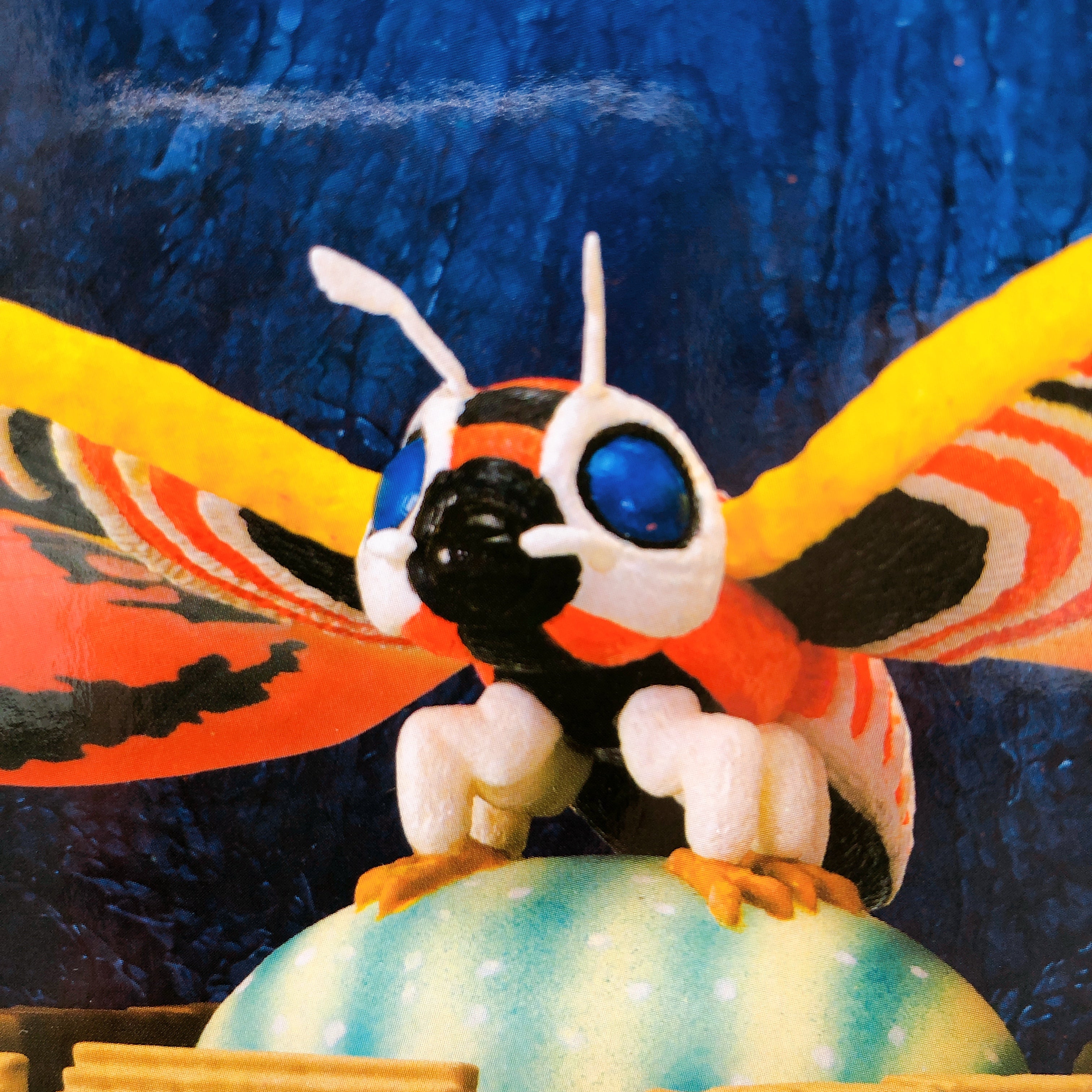 Toho Kaiju Series Mothra 1996 Art Vignette Figure BANPRESTO Japan AUTHENTIC