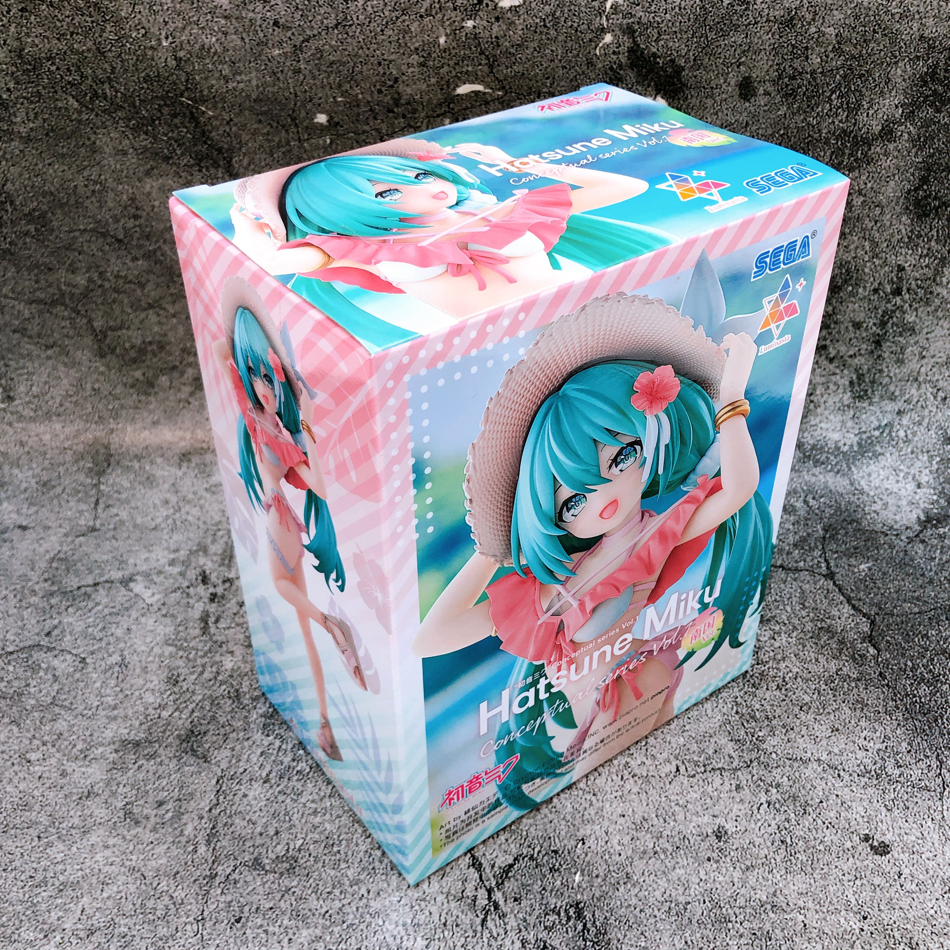 Hatsune Miku Conceptual series Vol.1 Tropical Ver. Figure Luminasta SEGA Japan