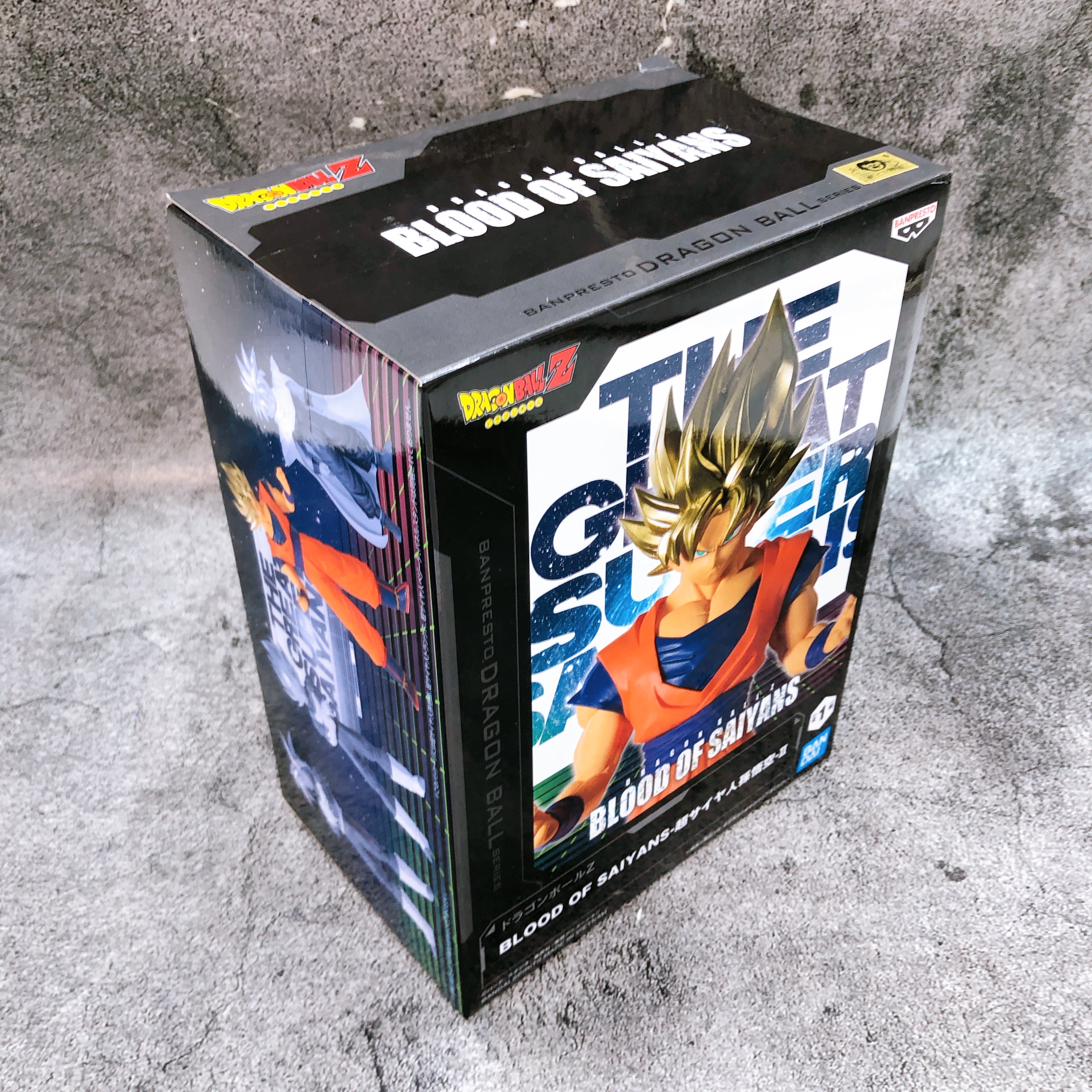 Dragon Ball Z Super Saiyan Son Goku II BLOOD OF SAIYANS Figure BANPRESTO Japan
