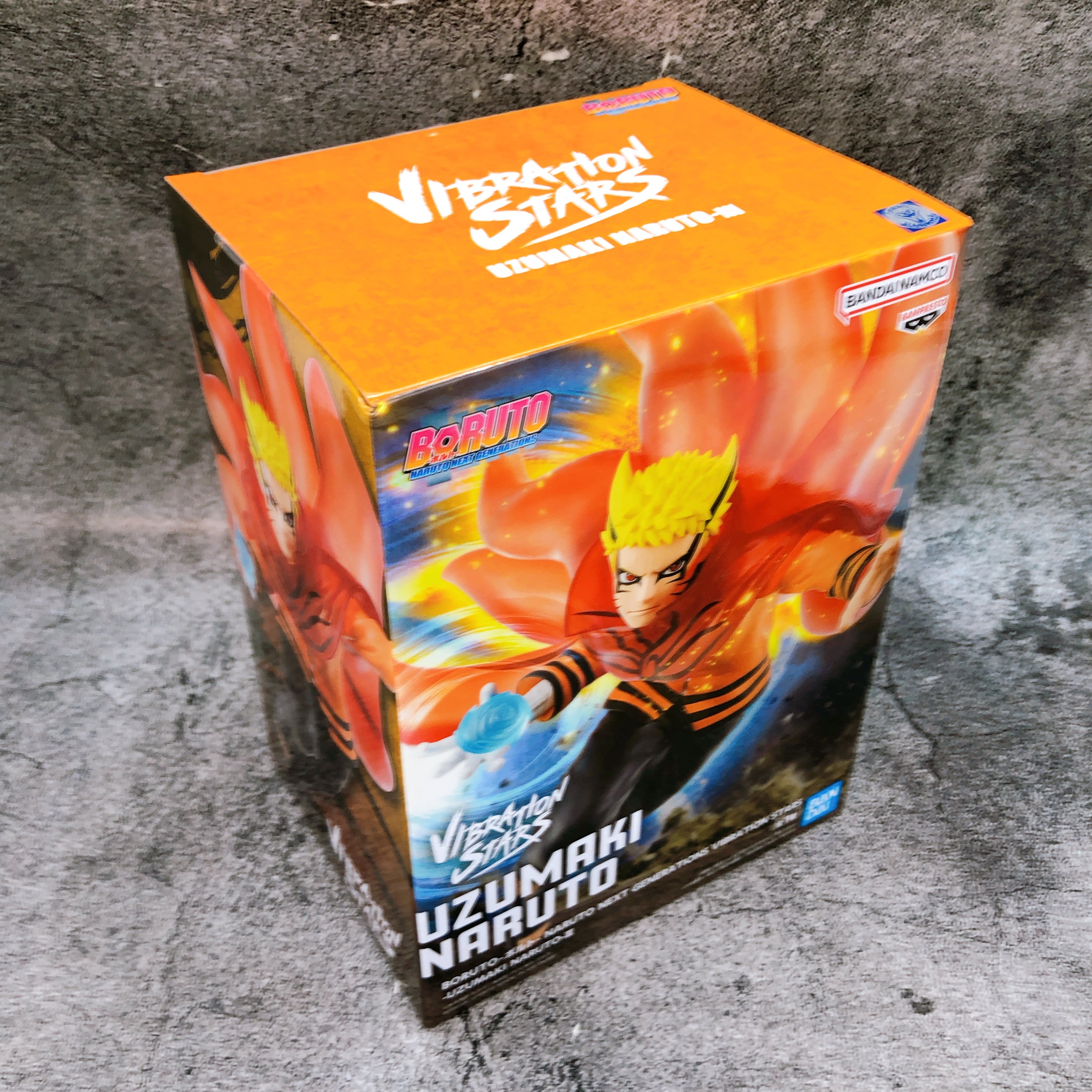 BORUTO Naruto Uzumaki III Baryon Mode VIBRATION STARS Figure BANPRESTO Japan