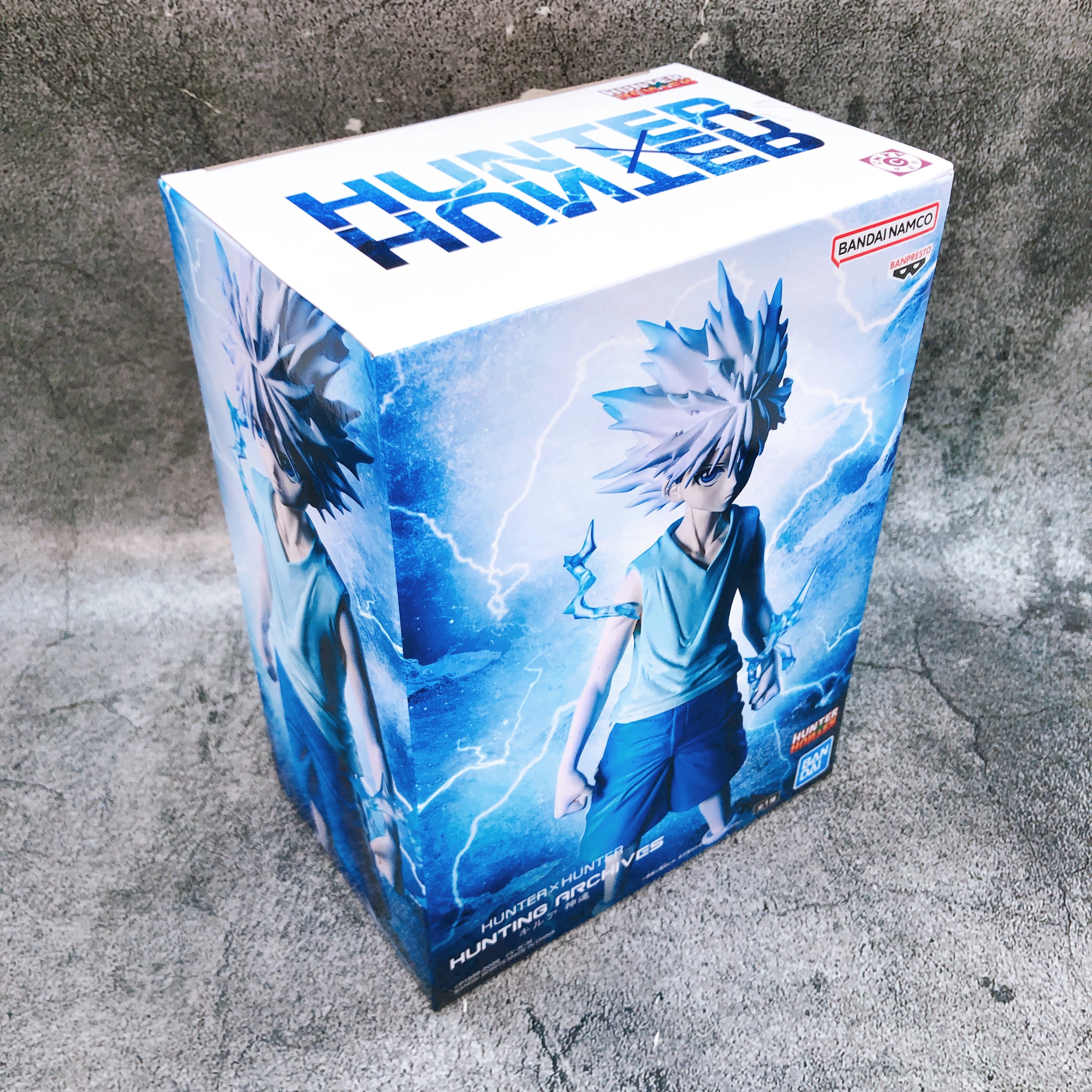 HUNTER X HUNTER Killua Godspeed HUNTING ARCHIVES BANPRESTO Japan AUTHENTIC 15+