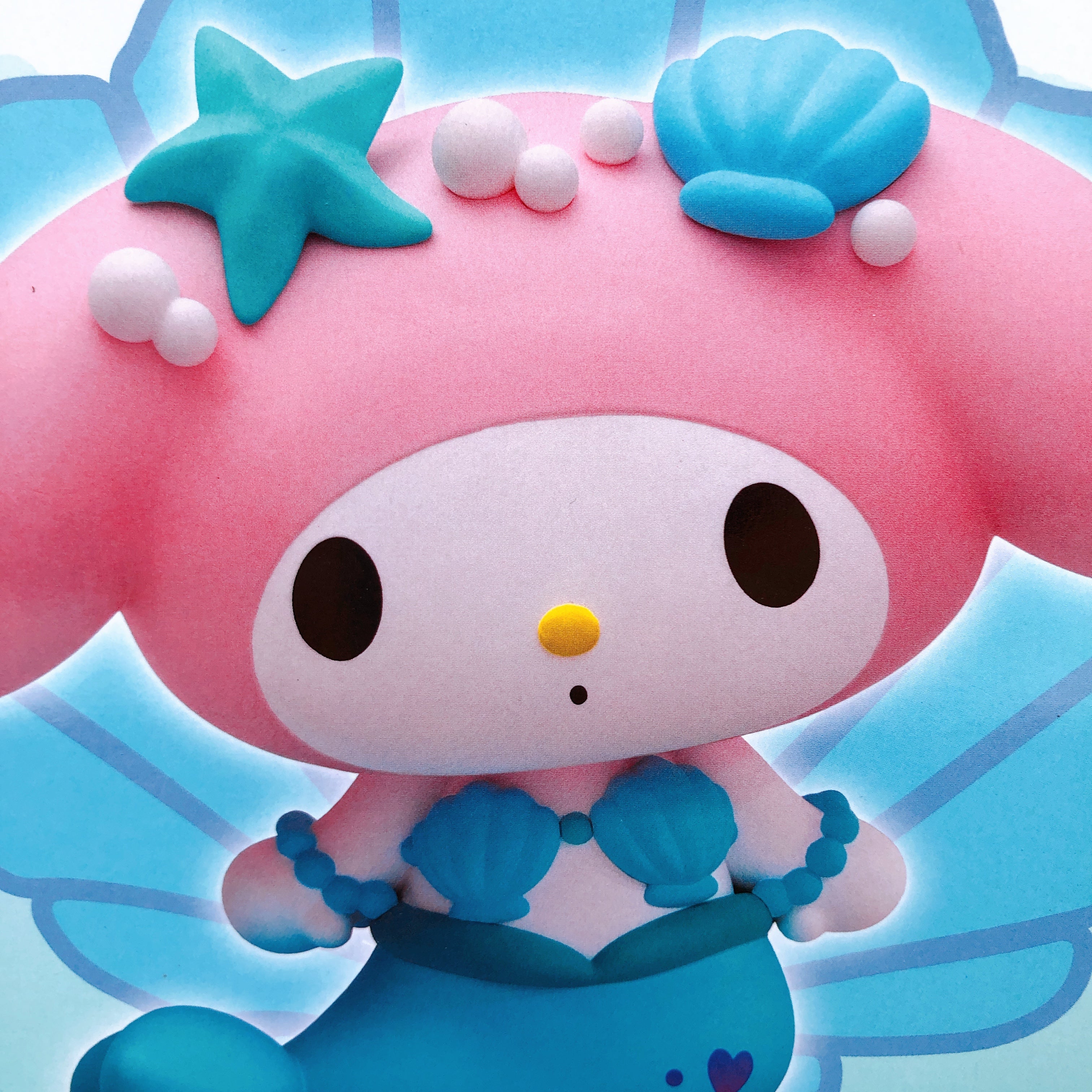 Sanrio Characters My Melody Mermaid Ver. (B) Box Ver. BIG SOFVIMATES Figure