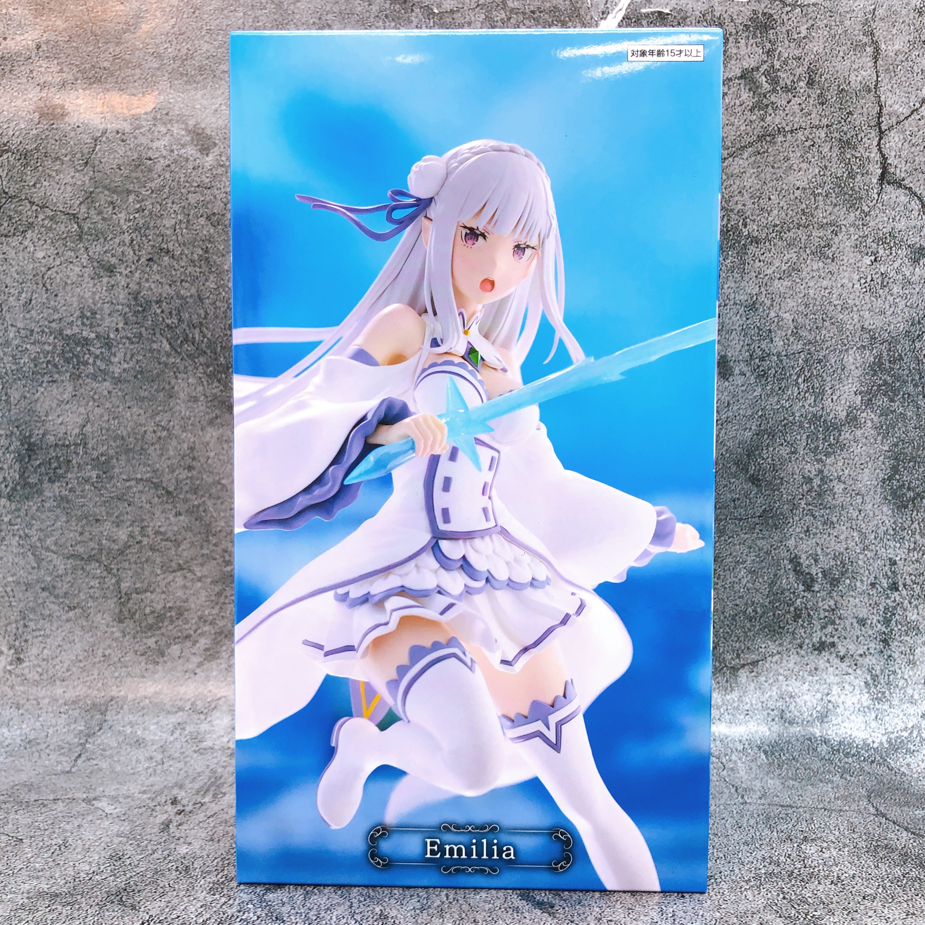 Re:Zero Emilia Royal Selection Candidates & Knights Figure Emilia Camp FuRyu
