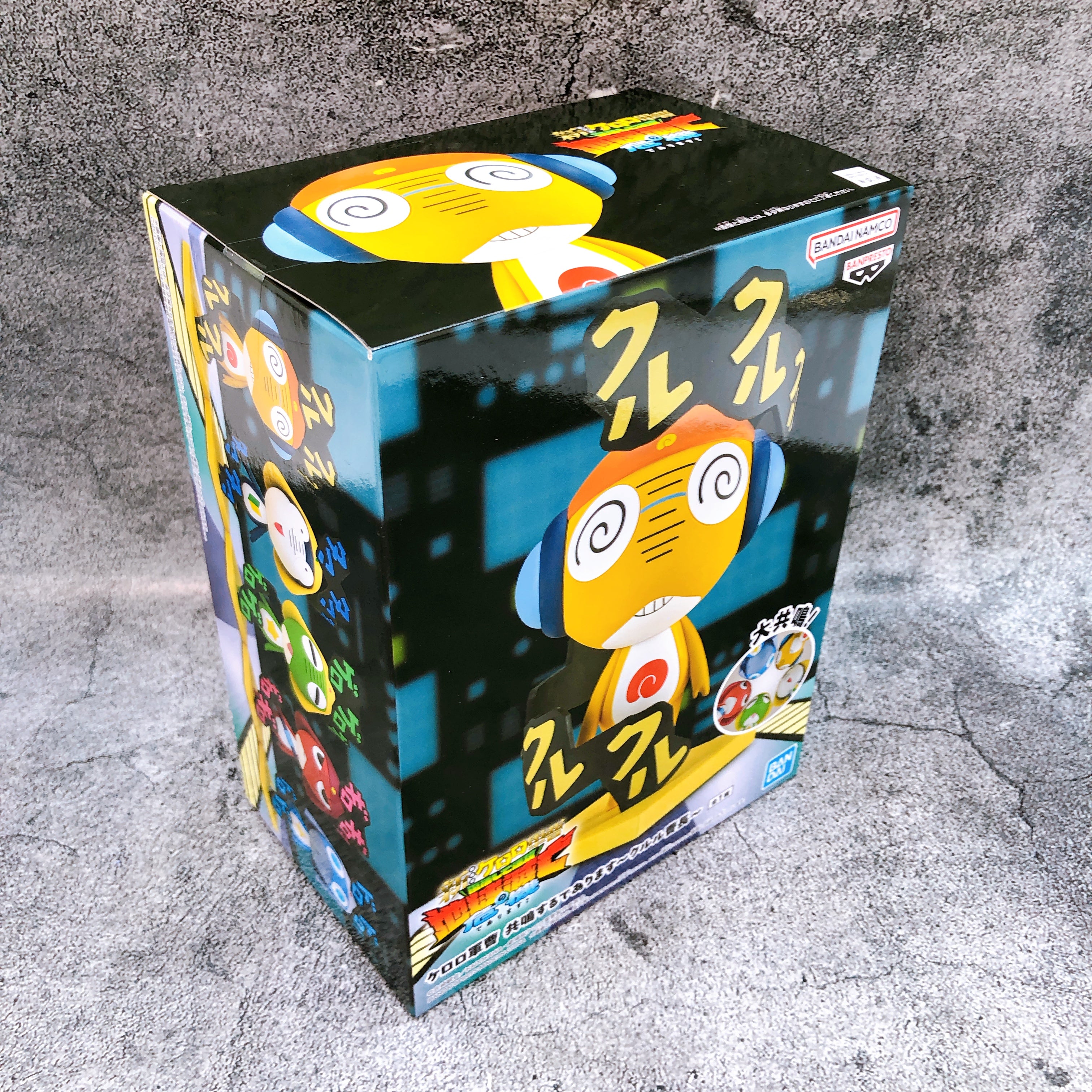 Sgt. Frog Sergeant Major Kururu Resonating Figure BANPRESTO Japan AUTHENTIC