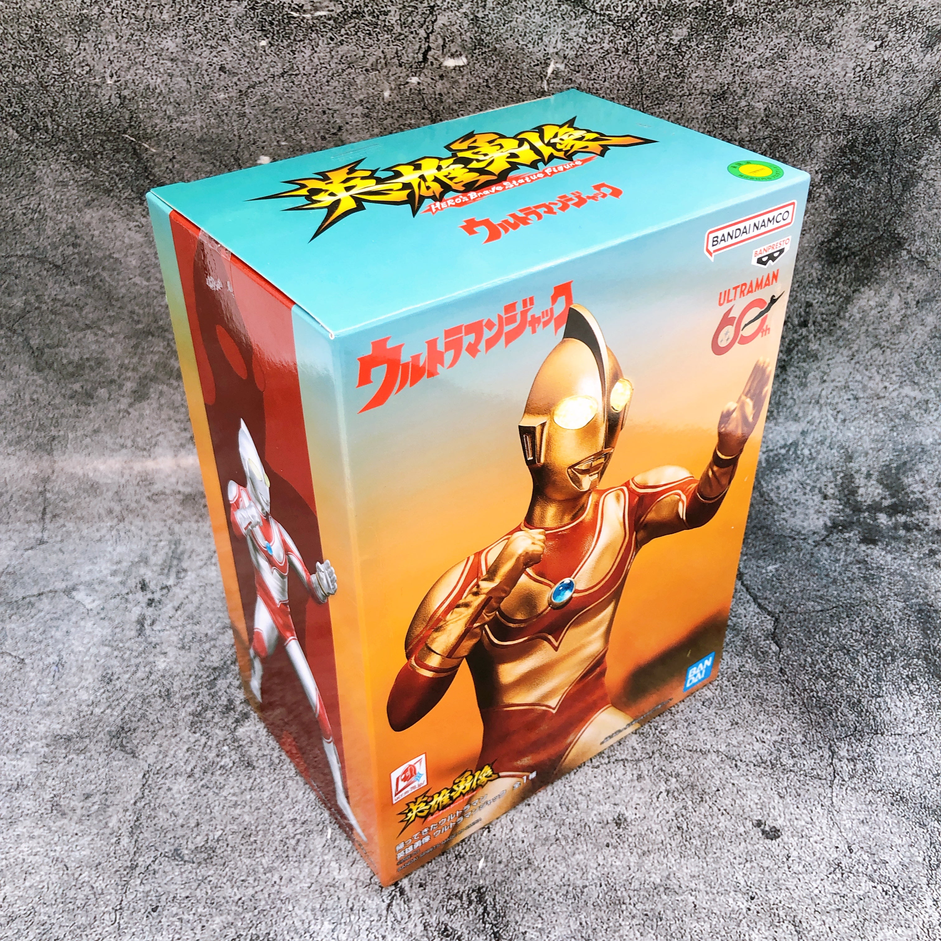 Return of Ultraman Ultraman Jack Hero's Brave Statue Figure BANPRESTO Japan