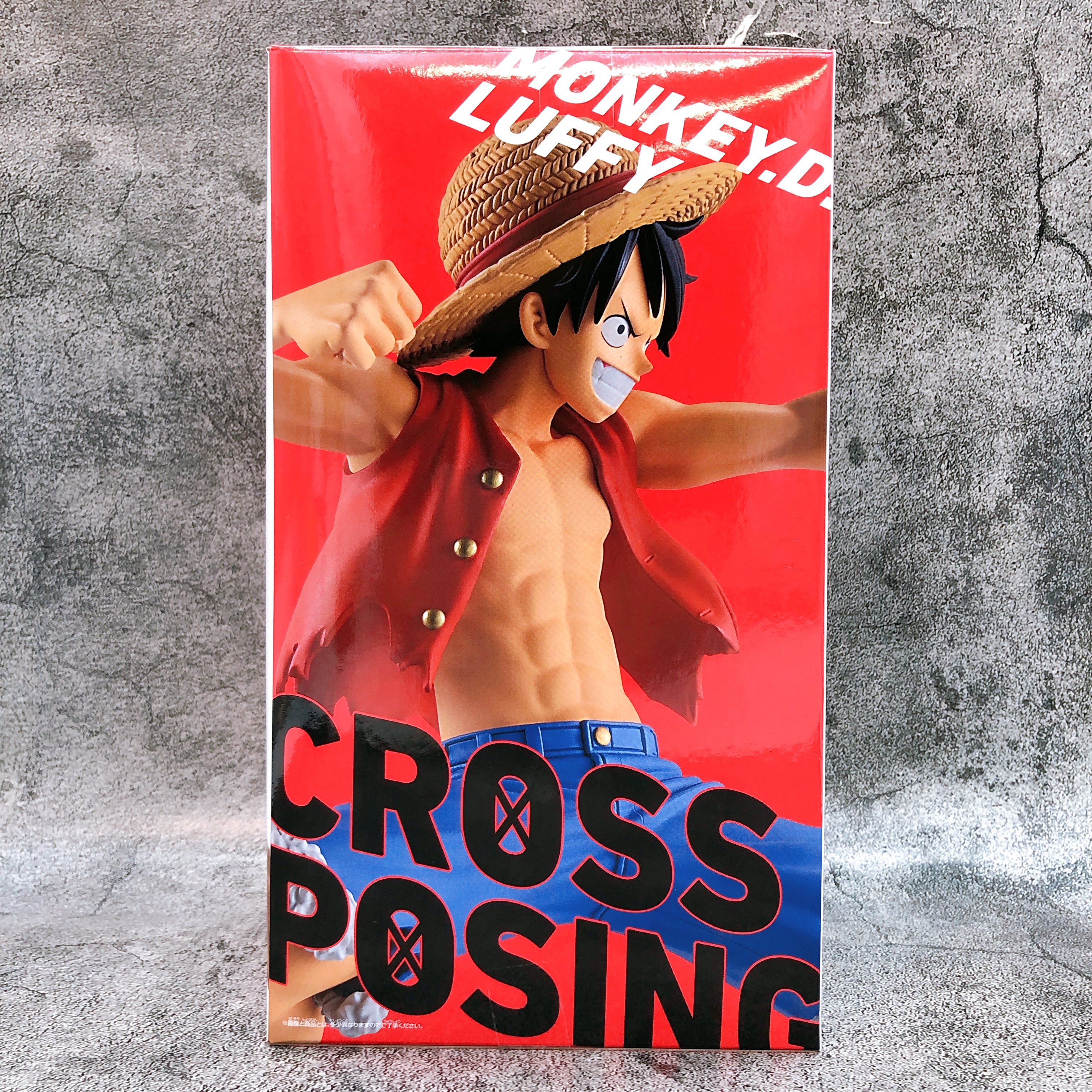 One Piece Monkey D. Luffy CROSS POSING Figure BANPRESTO Japan AUTHENTIC FASTSHIP
