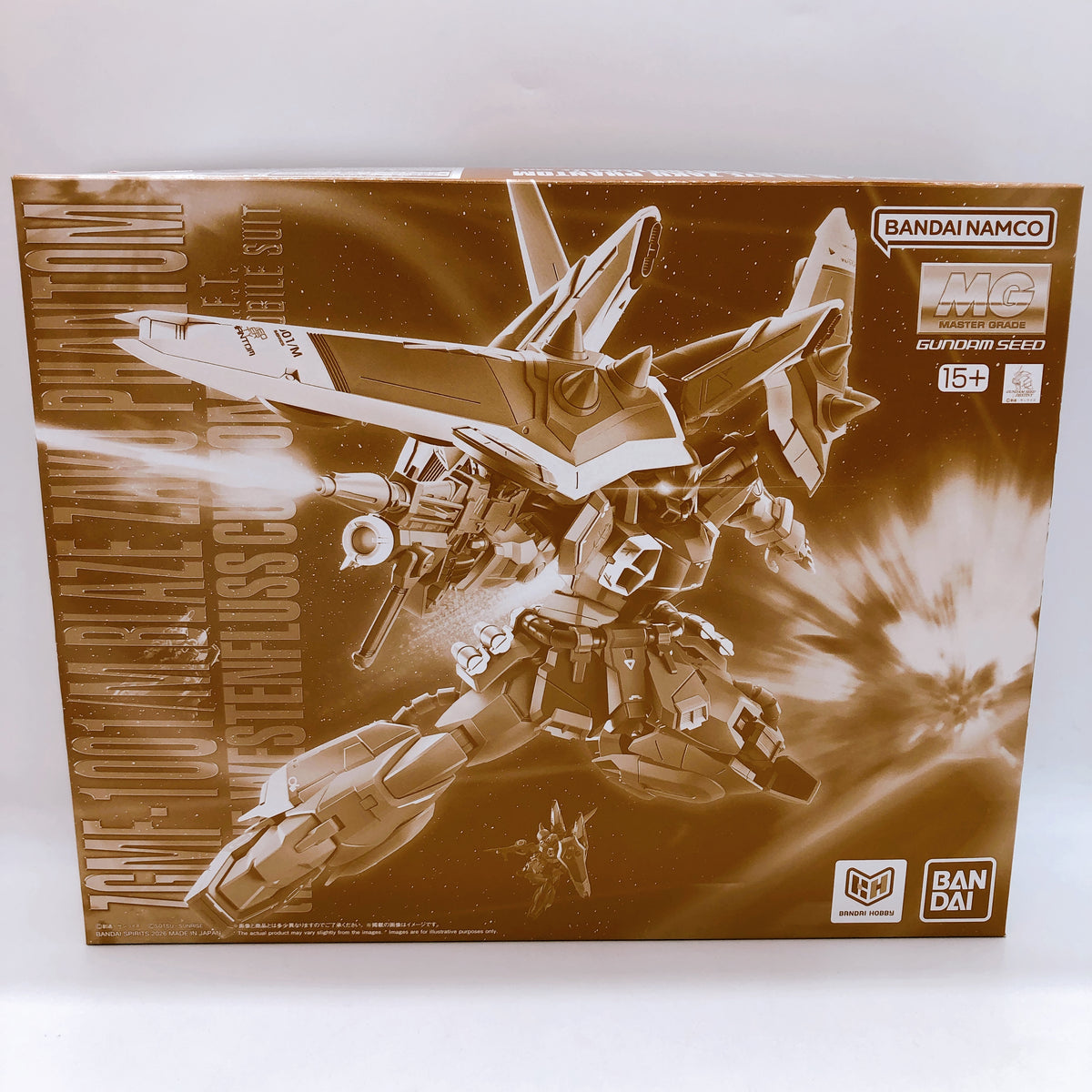 MG 1/100 Blaze Zaku Phantom Heine Westenfluss Custom Kit 15+ Premium Bandai NEW