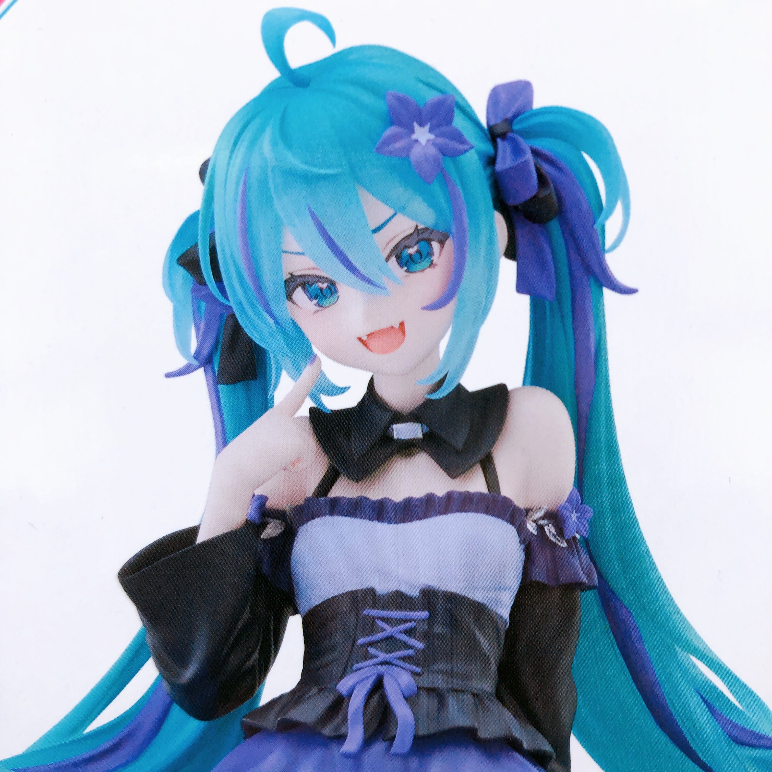 Hatsune Miku Bellflower Noodle Stopper Figure Flower Fairy FuRyu Japan AUTHENTIC