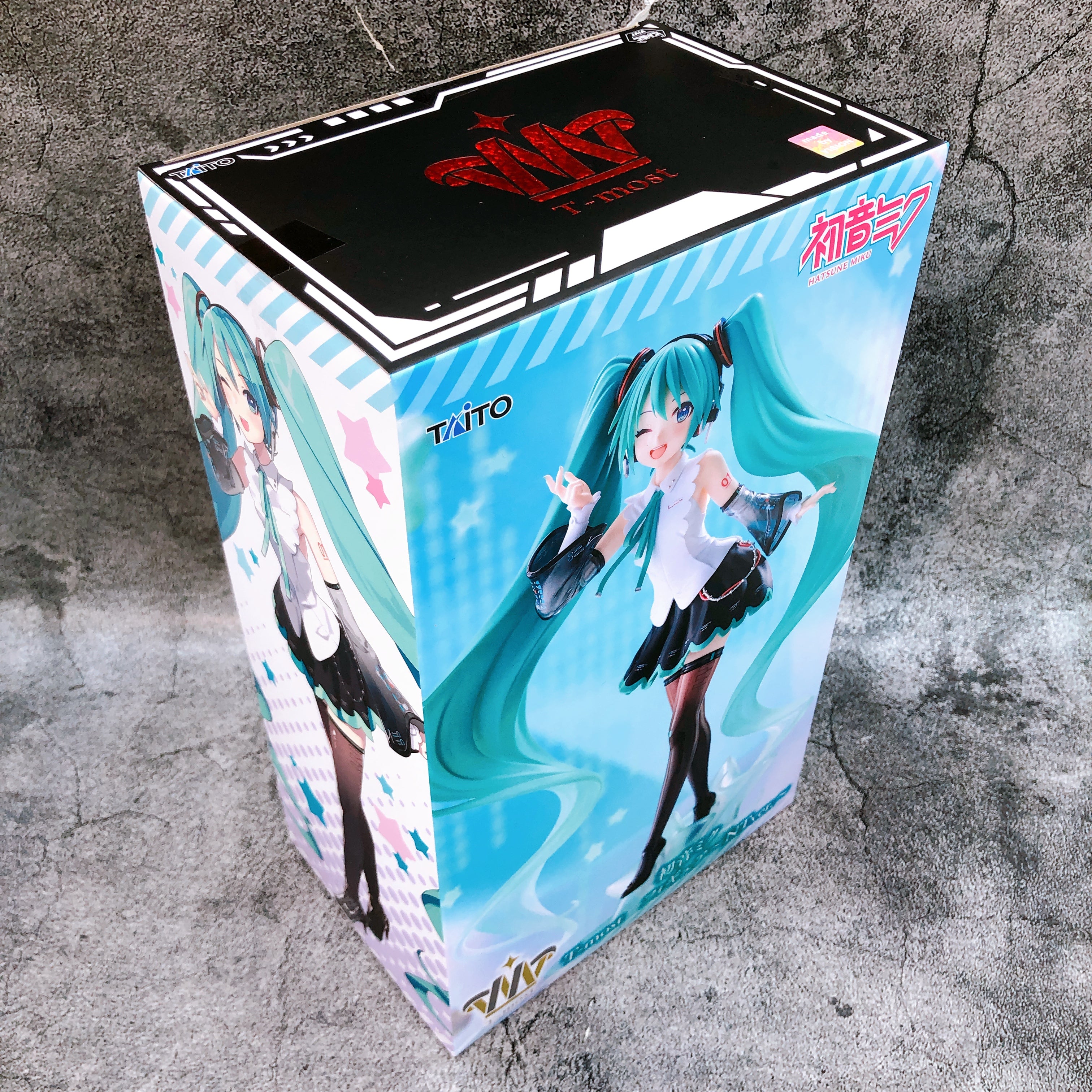 Hatsune Miku NTver. T-most Figure Taito Japan Sealed AUTHENTIC FASTSHIP 15+