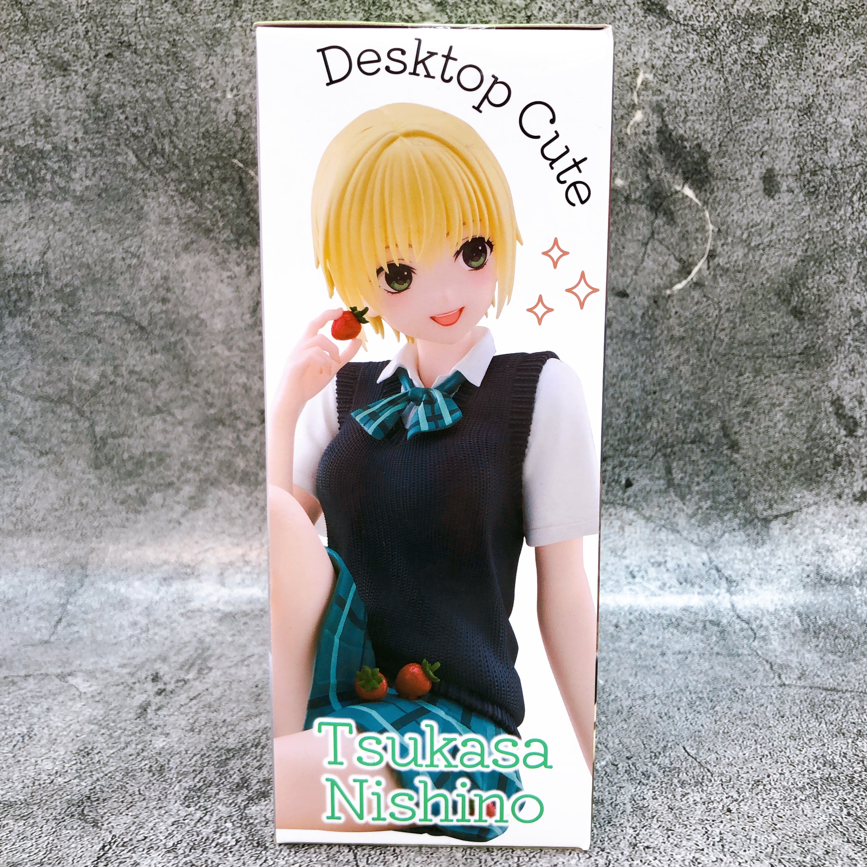 Strawberry 100% Tsukasa Nishino Uniform Ver. Desktop Cute Figure Taito Japan