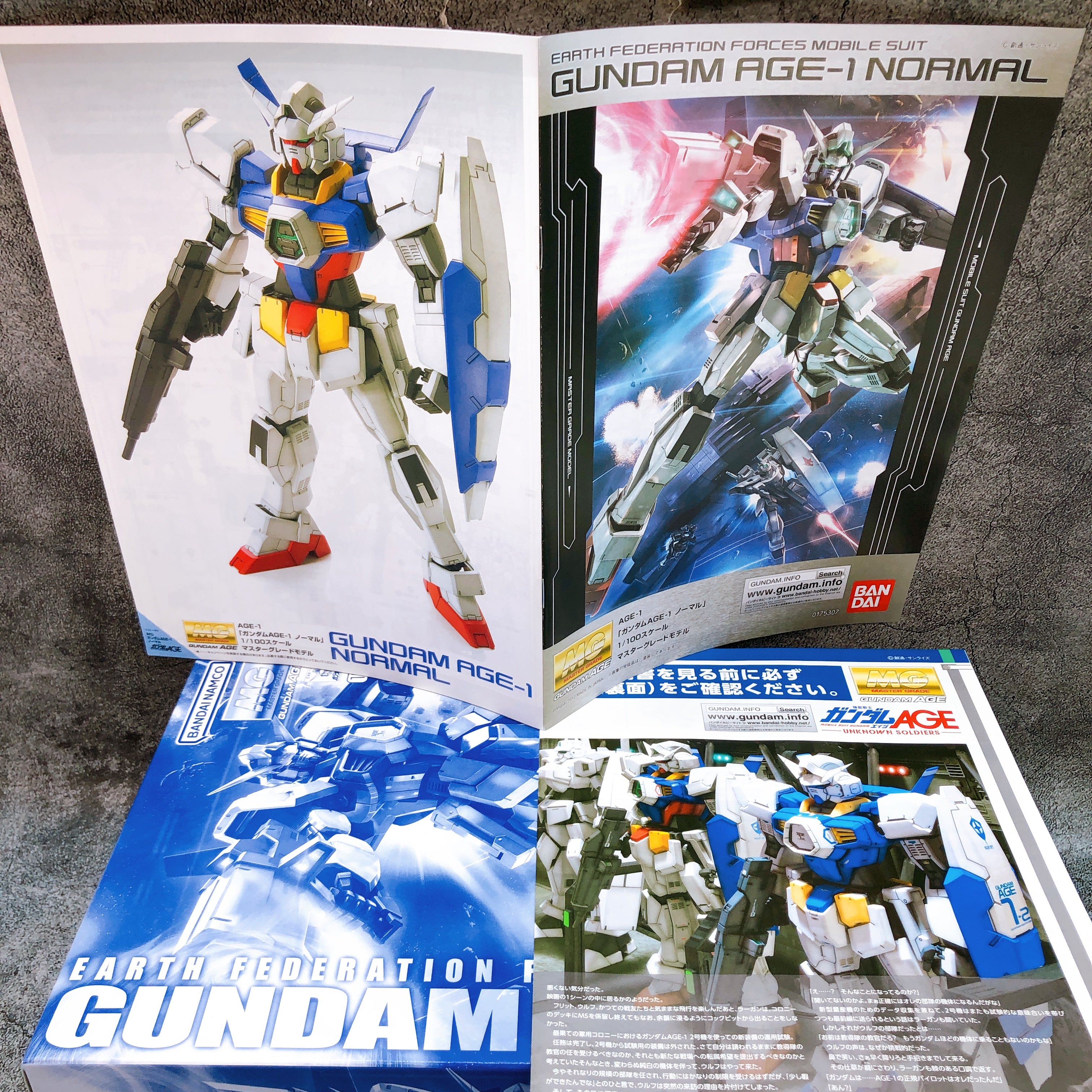 MG 1/100 Gundam AGE-1F/2 Unit 2 Gunpla Model Kit 15+ Premium Bandai NEW FASTSHIP